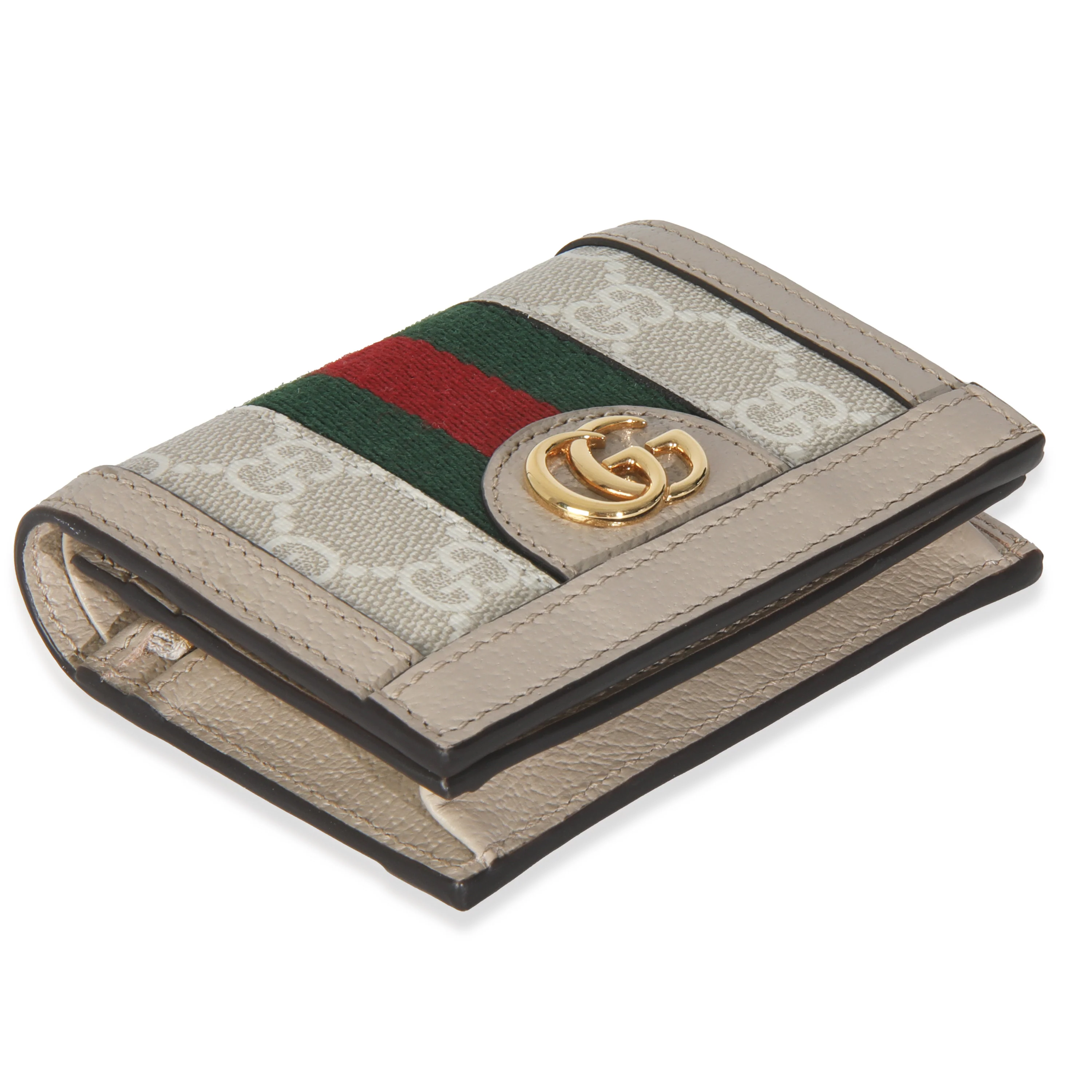 White GG Supreme Canvas Canvas Ophidia Wallet - Image 5