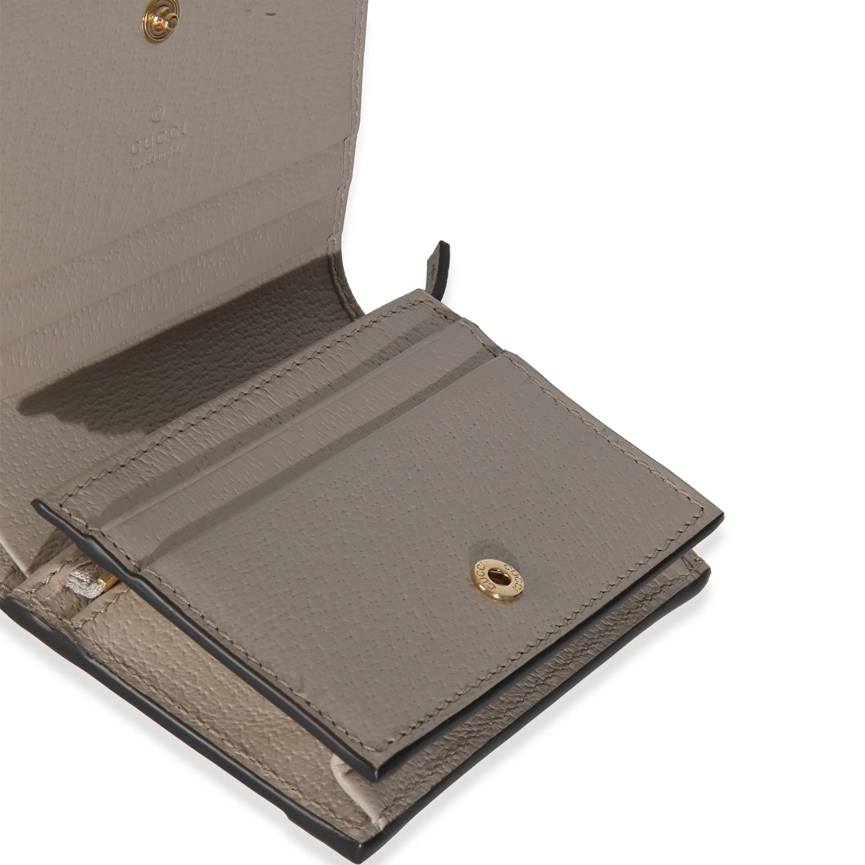 White GG Supreme Canvas Canvas Ophidia Wallet - Image 7