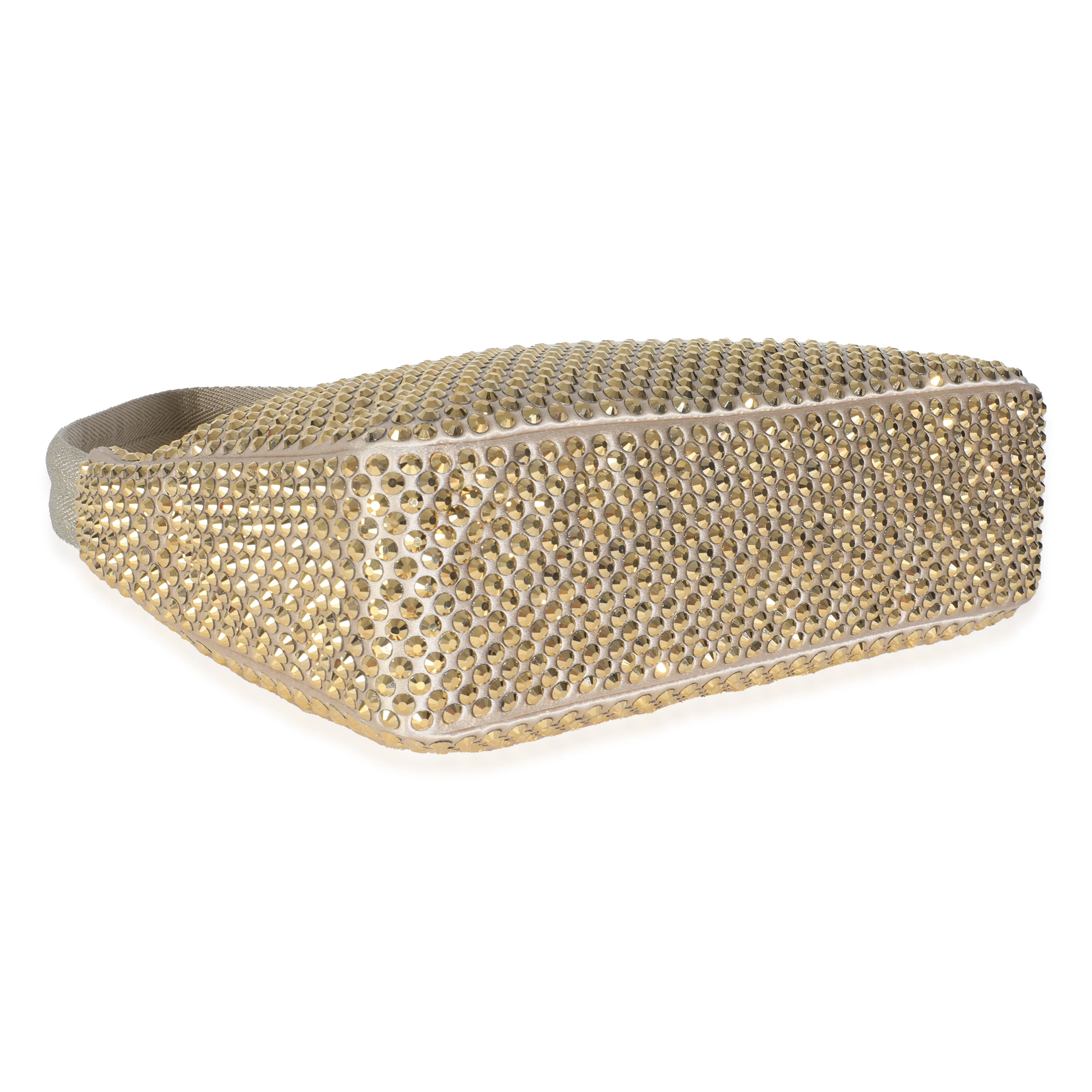 Ananas Satin Crystal Mini Re-Edition 2000 Bag - Image 6