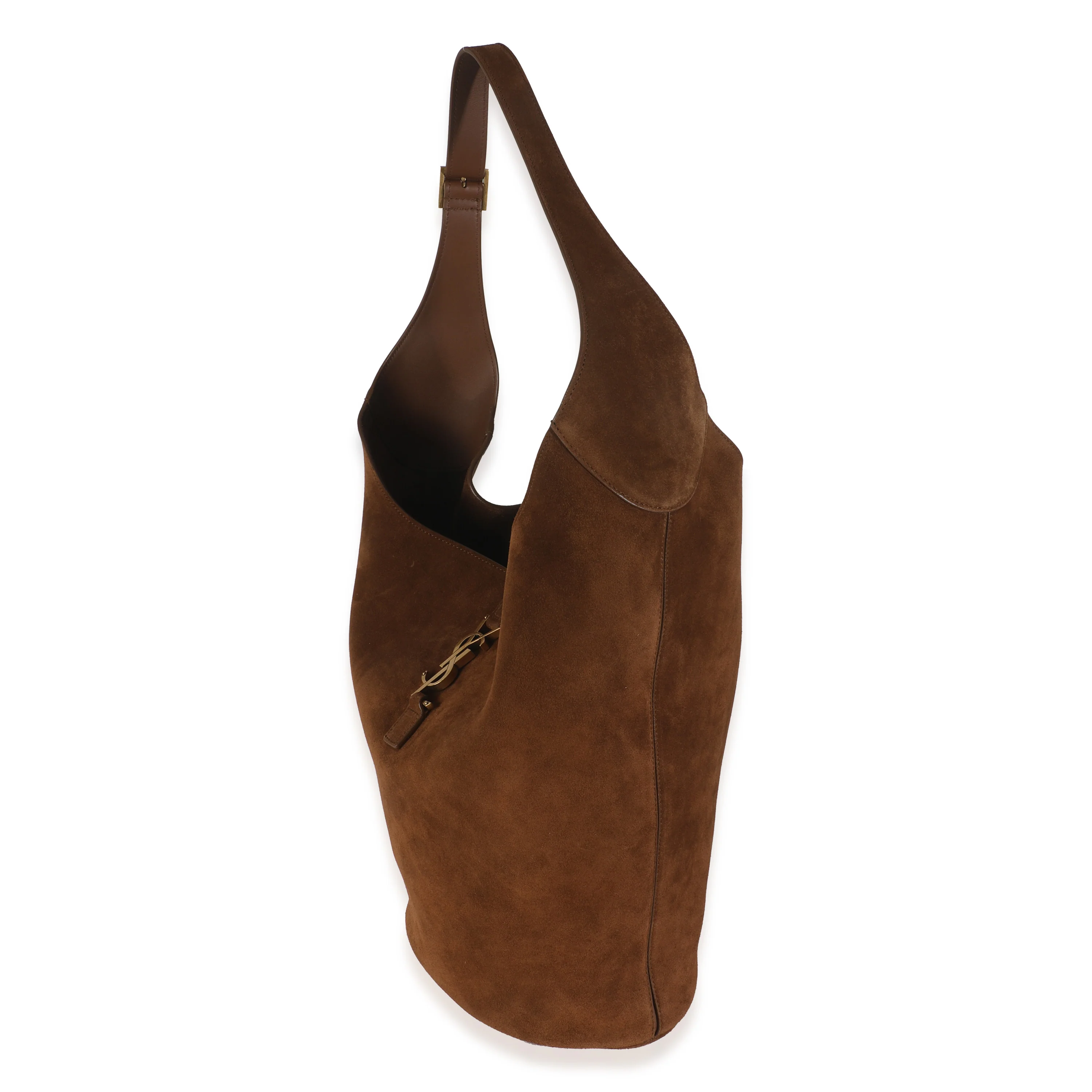 Brown Suede Le 5 A 7 Hobo Bag - Image 2