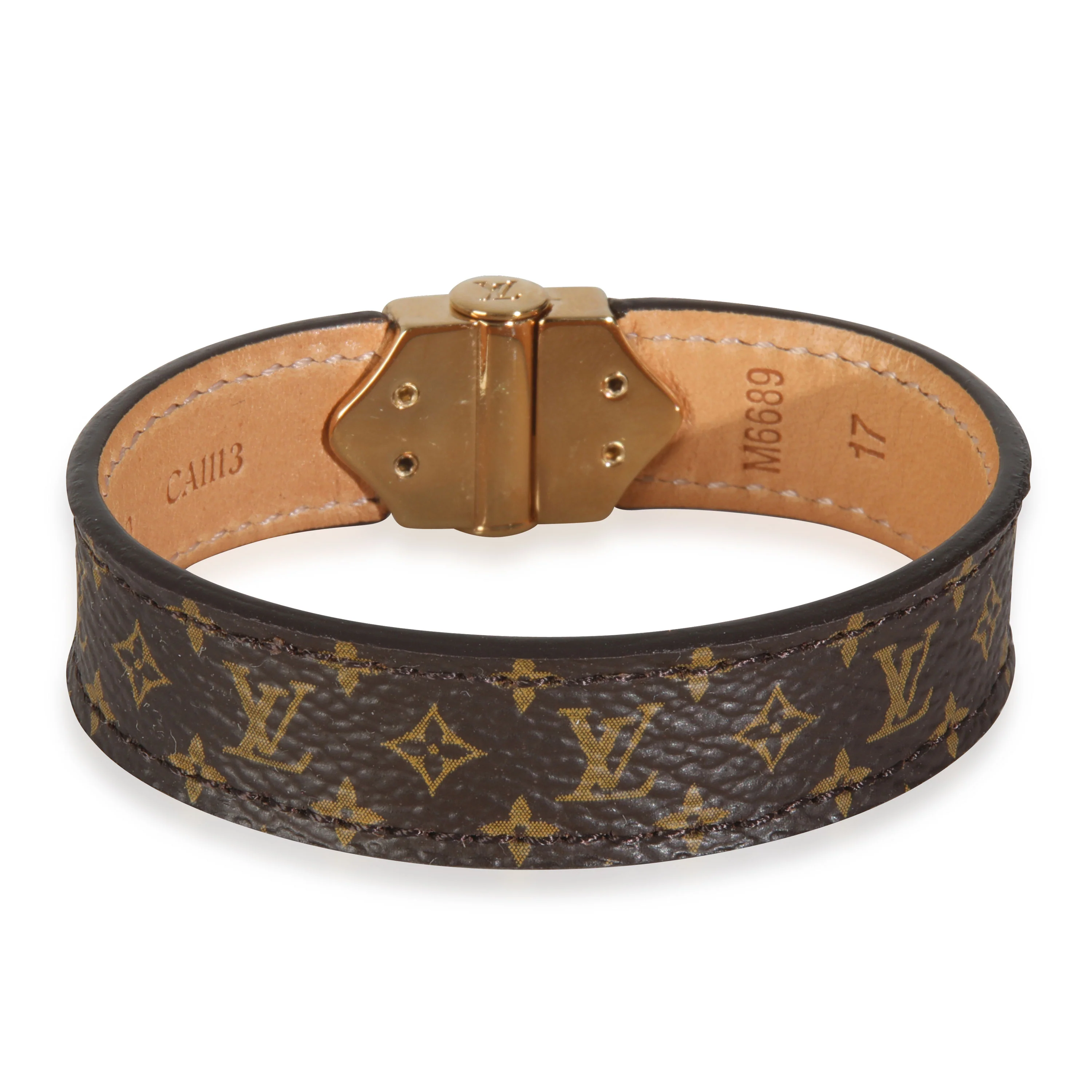 Gold-Plated  Nano Monogram Bracelet - Image 3