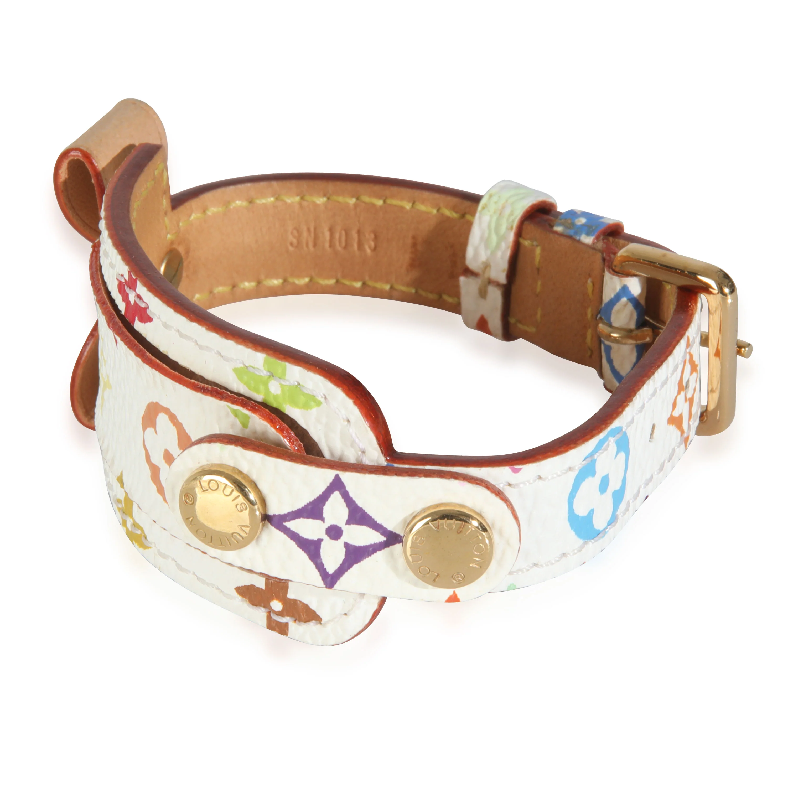 Gold-Plated Murakami Monogram ID Bracelet - Image 2