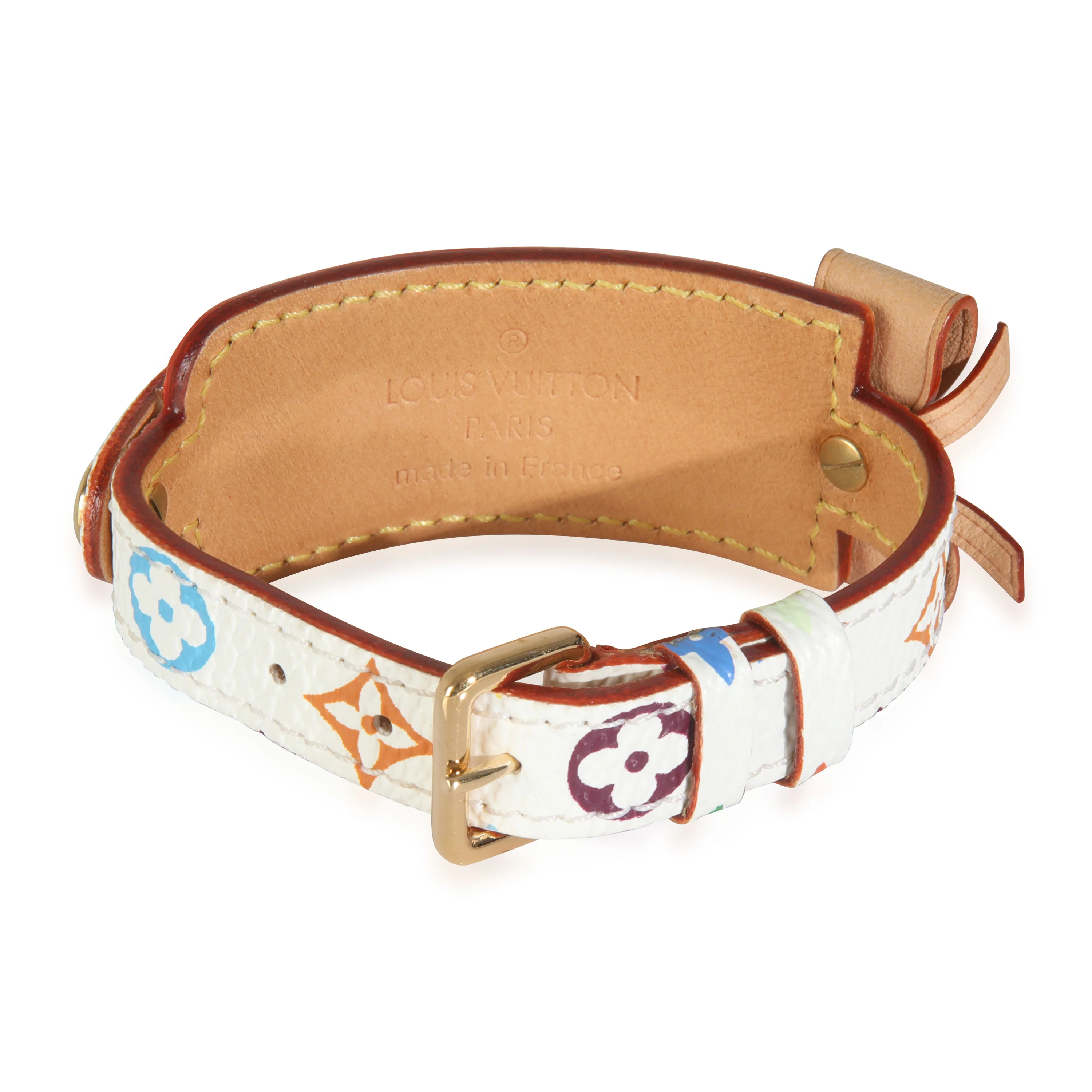 Gold-Plated Murakami Monogram ID Bracelet - Image 3