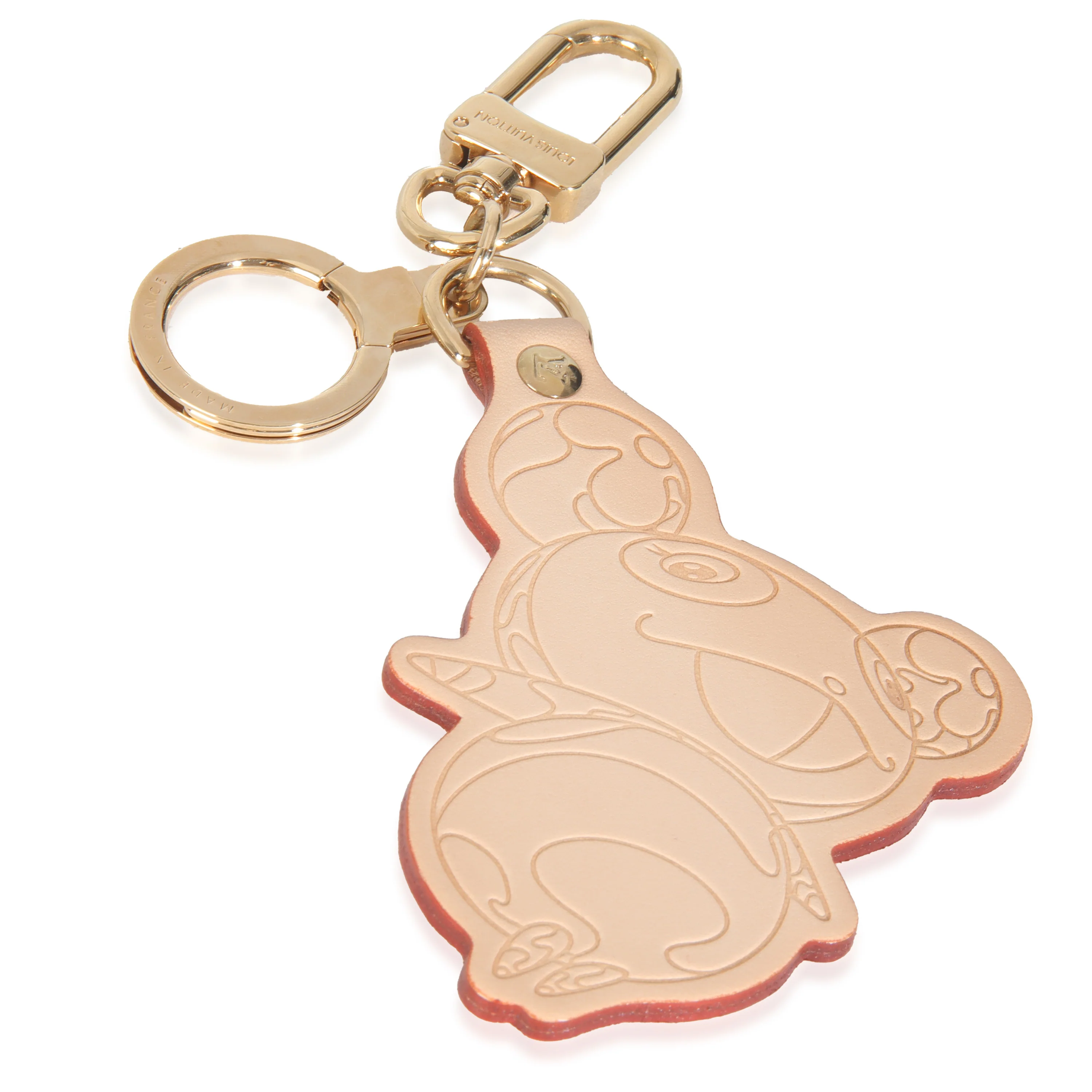 x Takashi Murakami Vachetta Panda Key Holder Bag Charm - Image 6