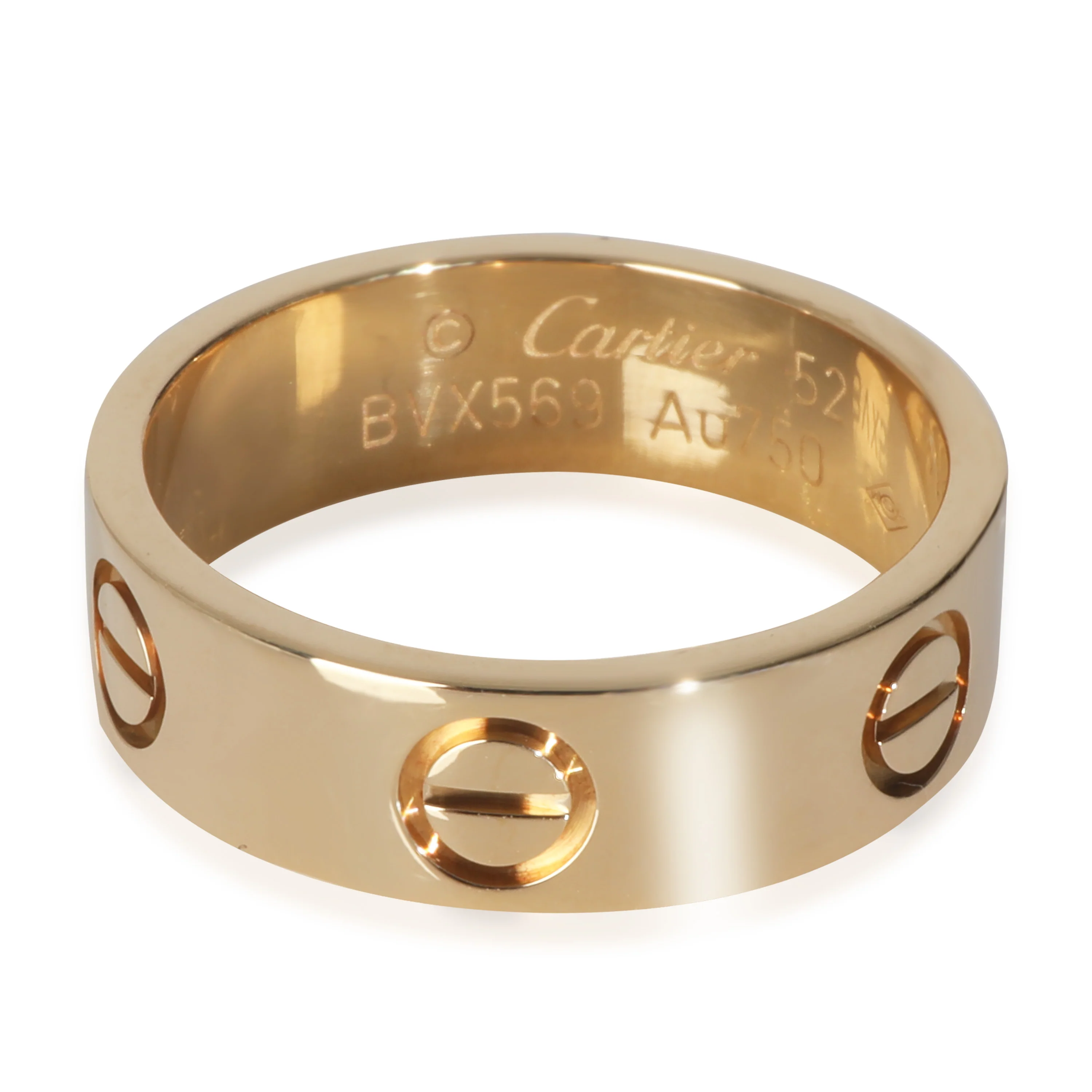 Yellow Gold  Love Ring