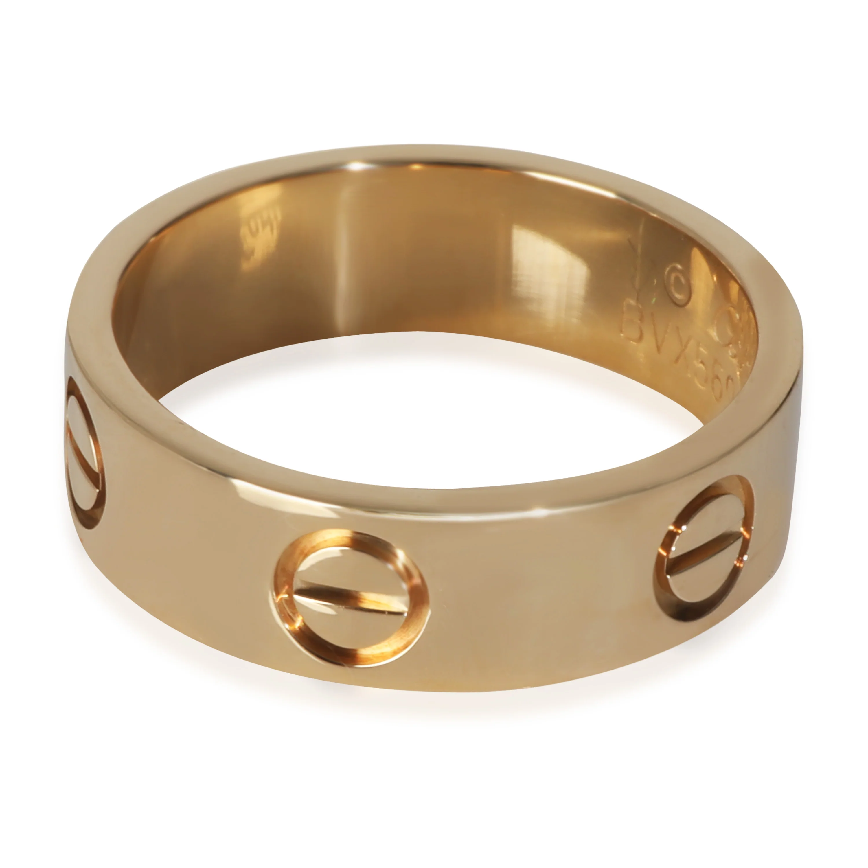 Yellow Gold  Love Ring - Image 2