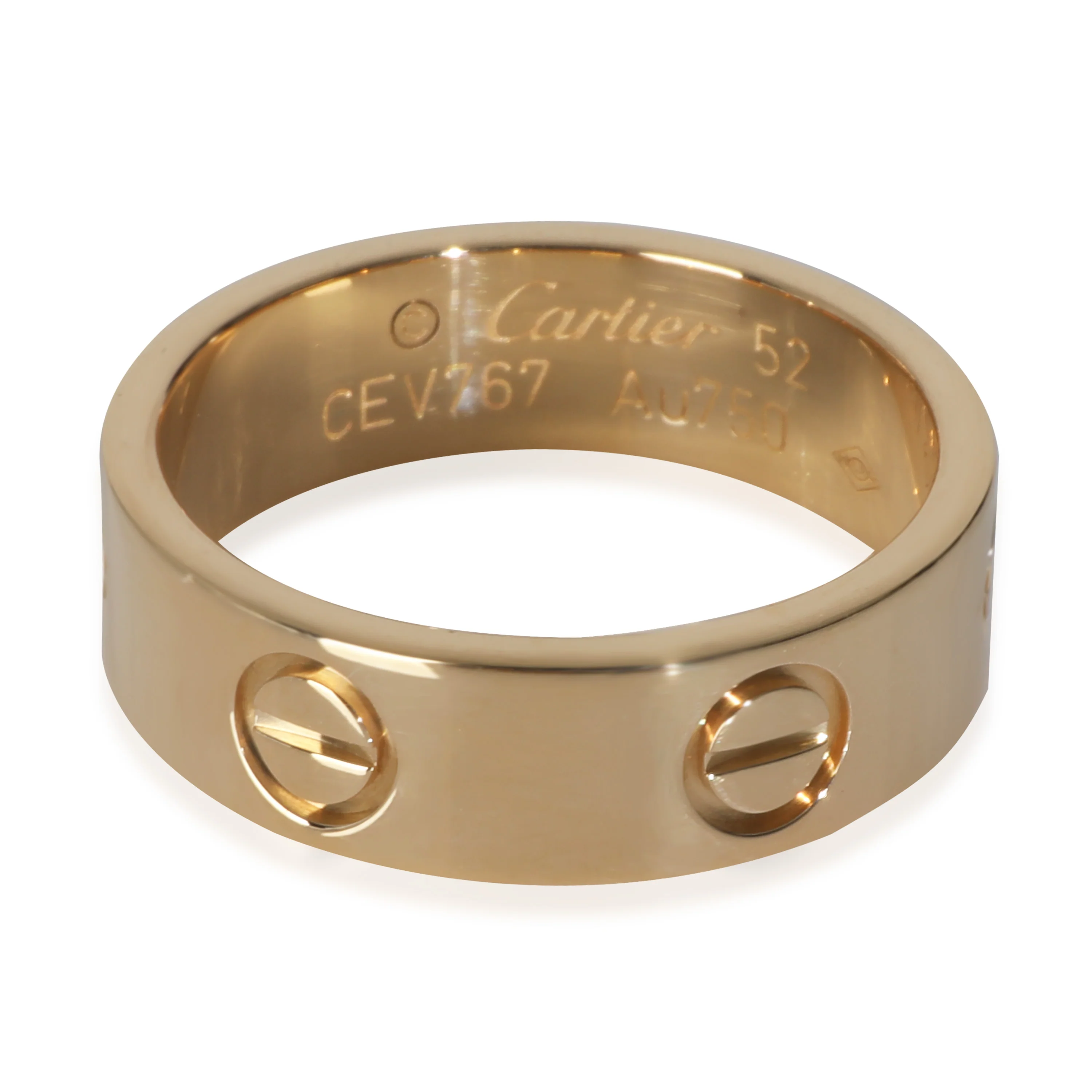 Yellow Gold  Love Ring