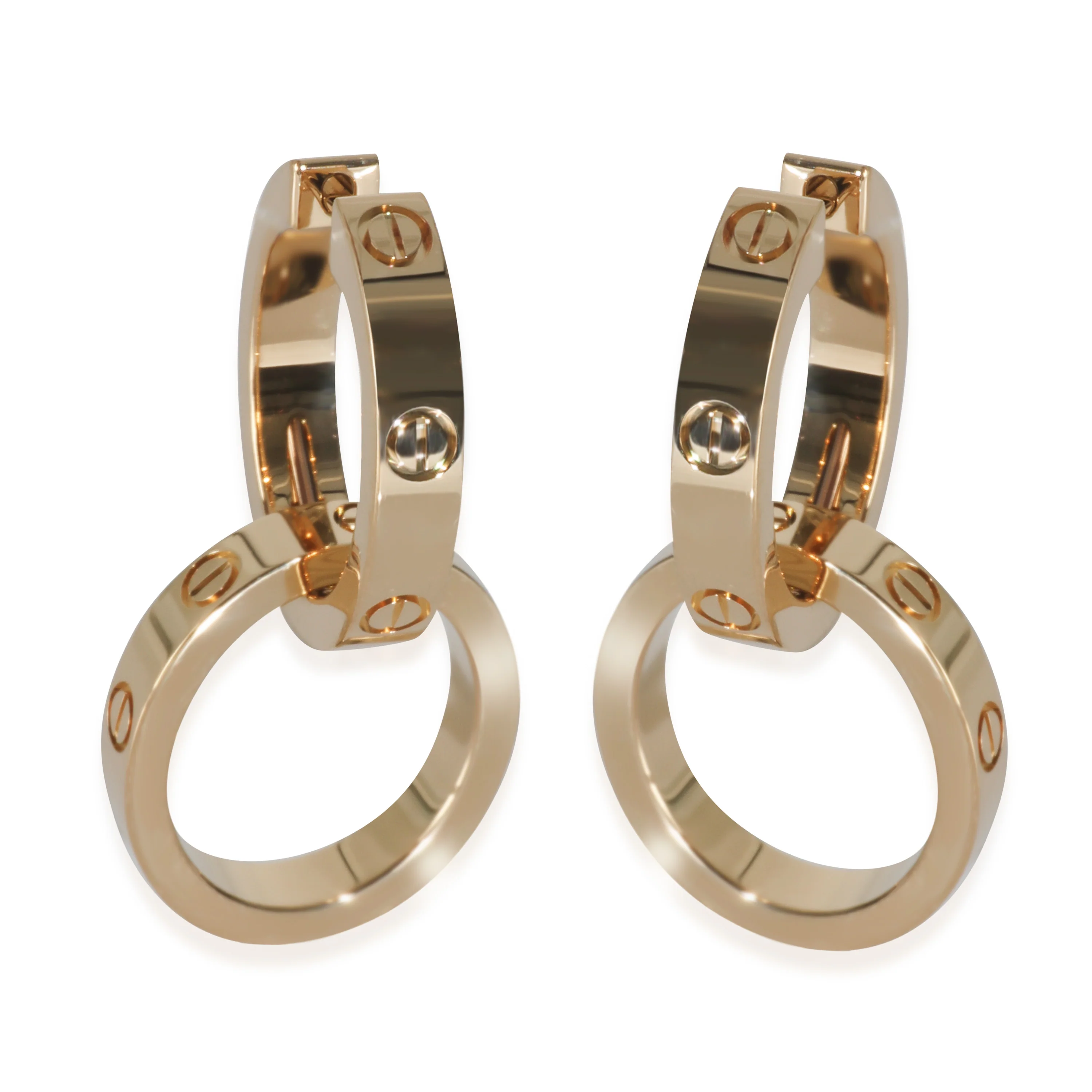 Yellow Gold Multiwear Love Earrings