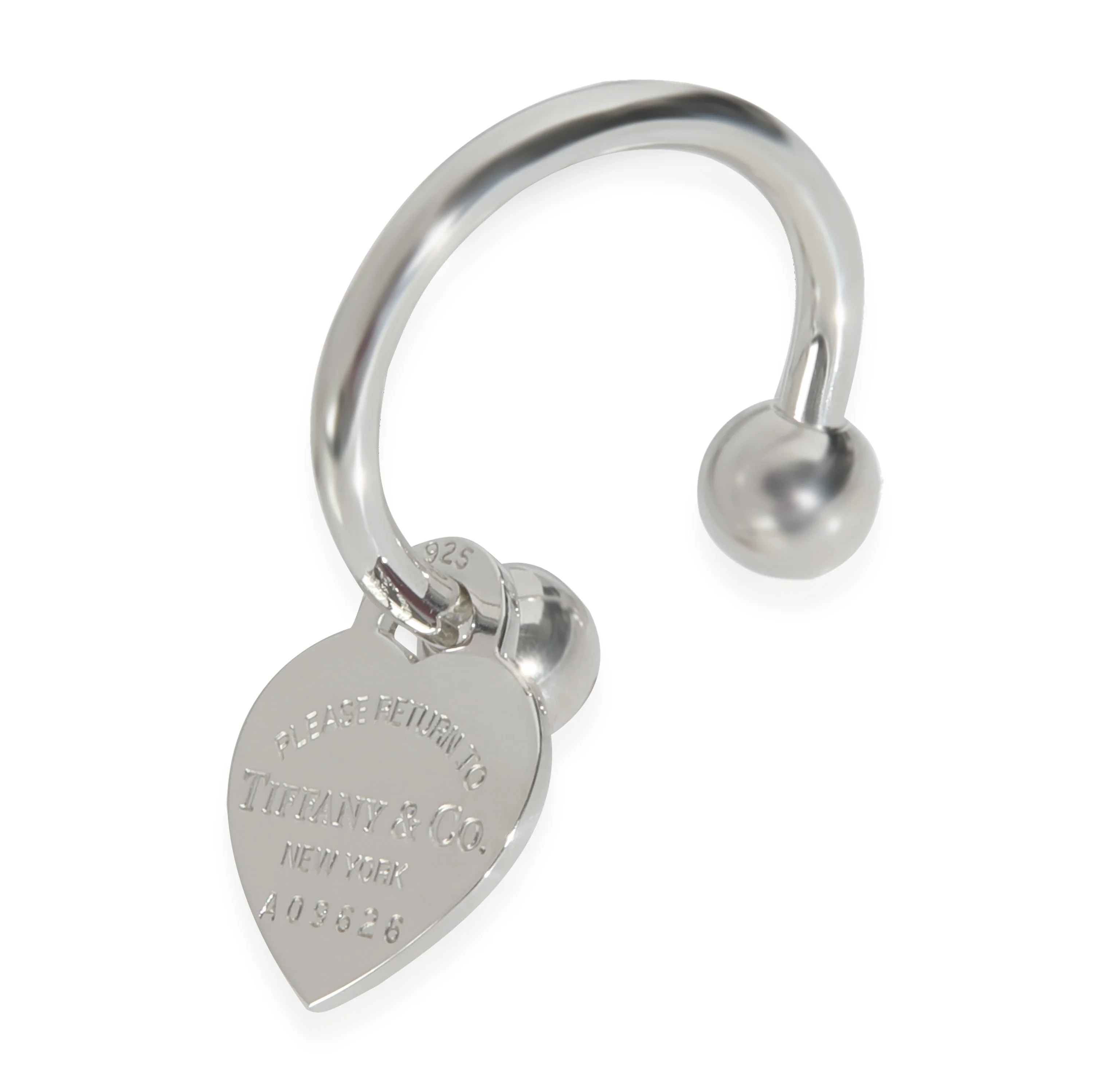 Sterling Silver Return To Tiffany Key Ring