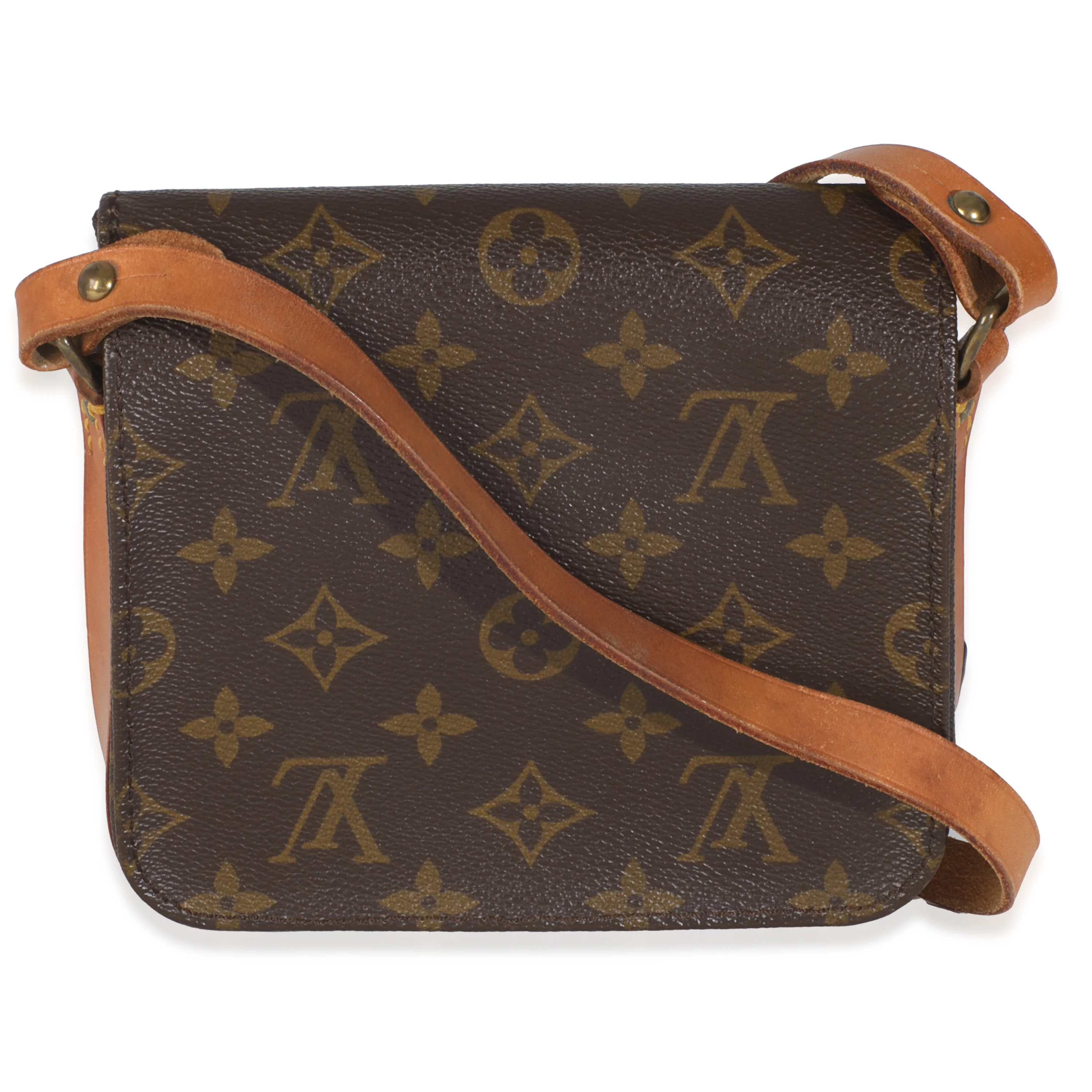 Vintage Monogram Canvas Cartouchiere 17 - Image 4