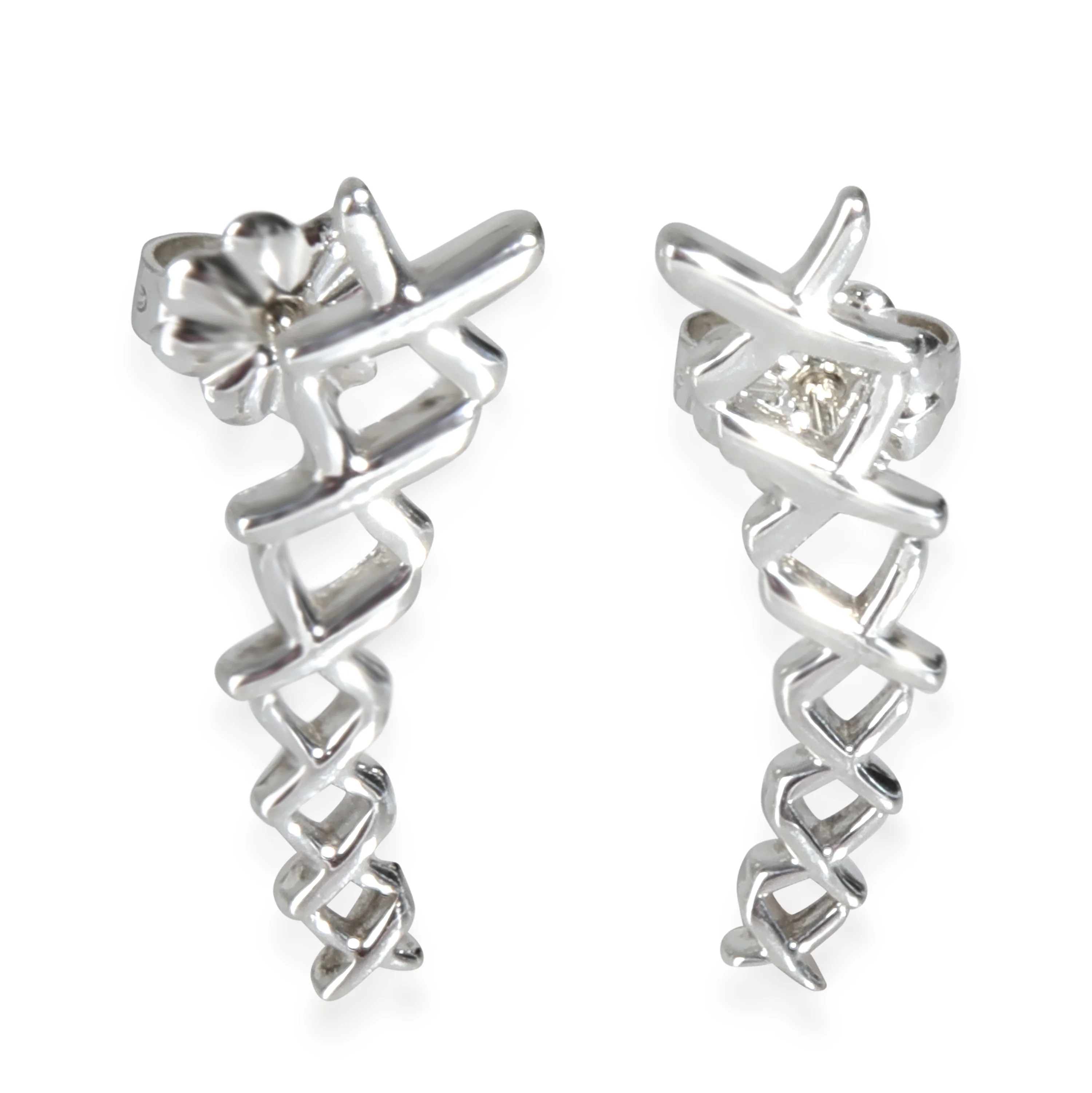 Sterling Silver  Paloma Picasso Grafitti Earrings