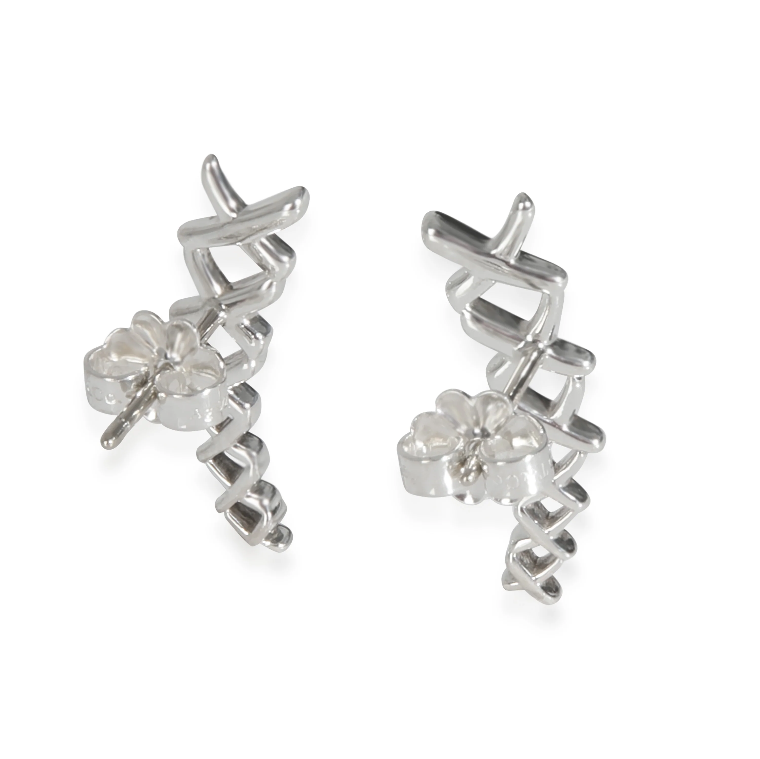 Sterling Silver  Paloma Picasso Grafitti Earrings - Image 3