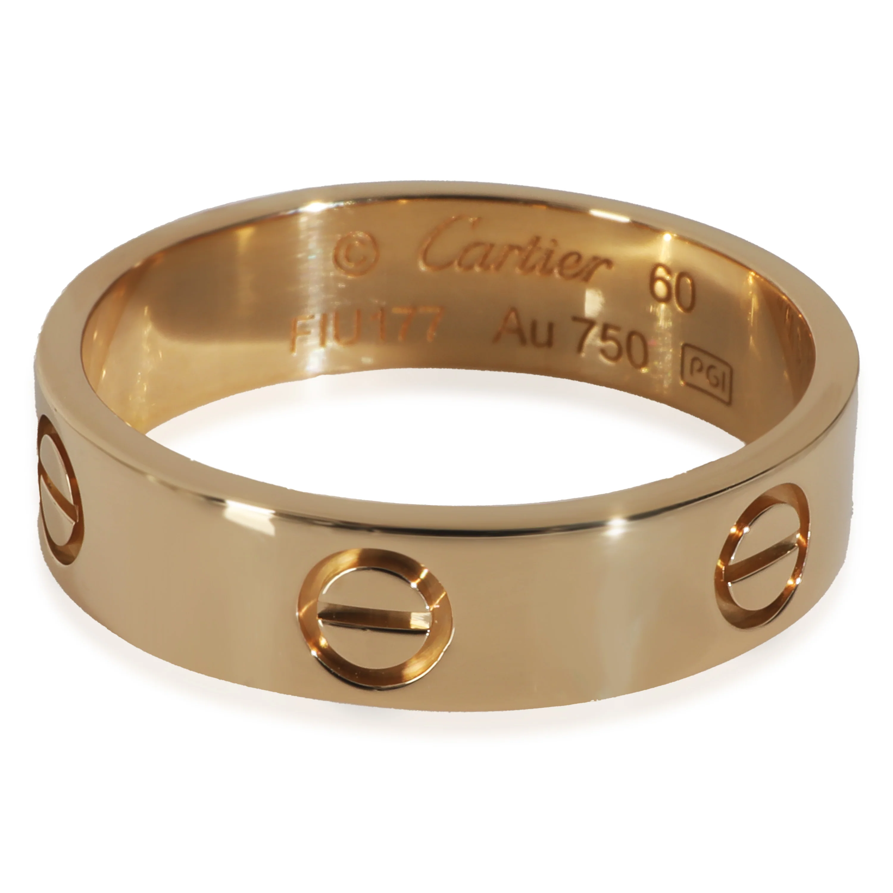 Yellow Gold  Love Ring