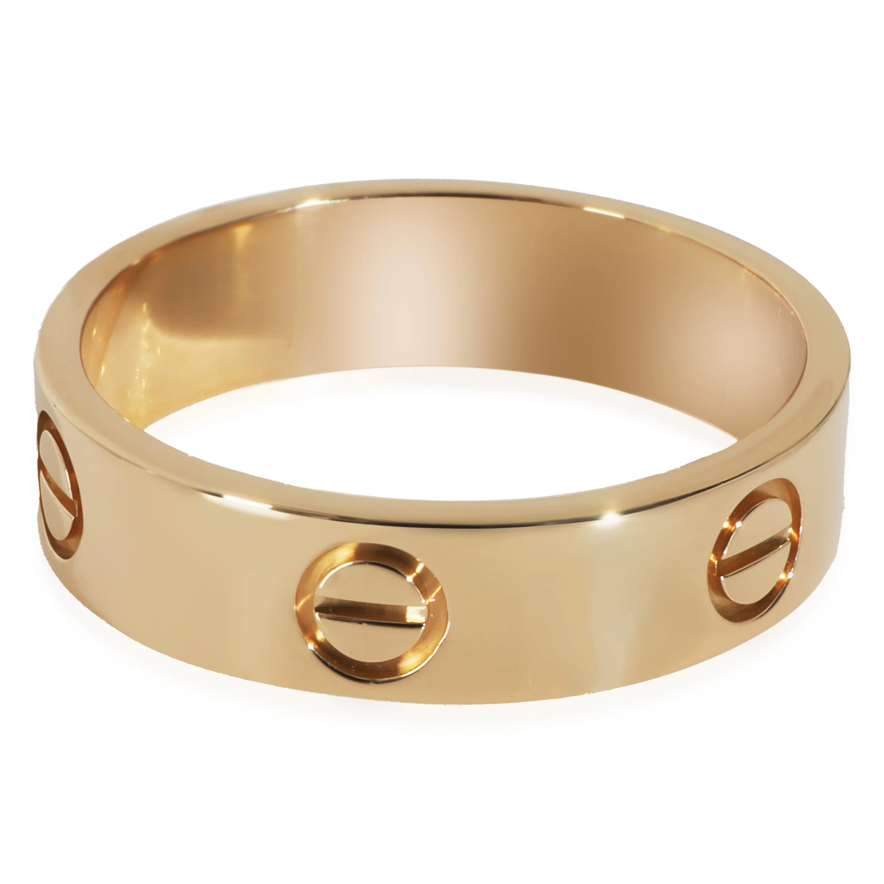 Yellow Gold  Love Ring - Image 3