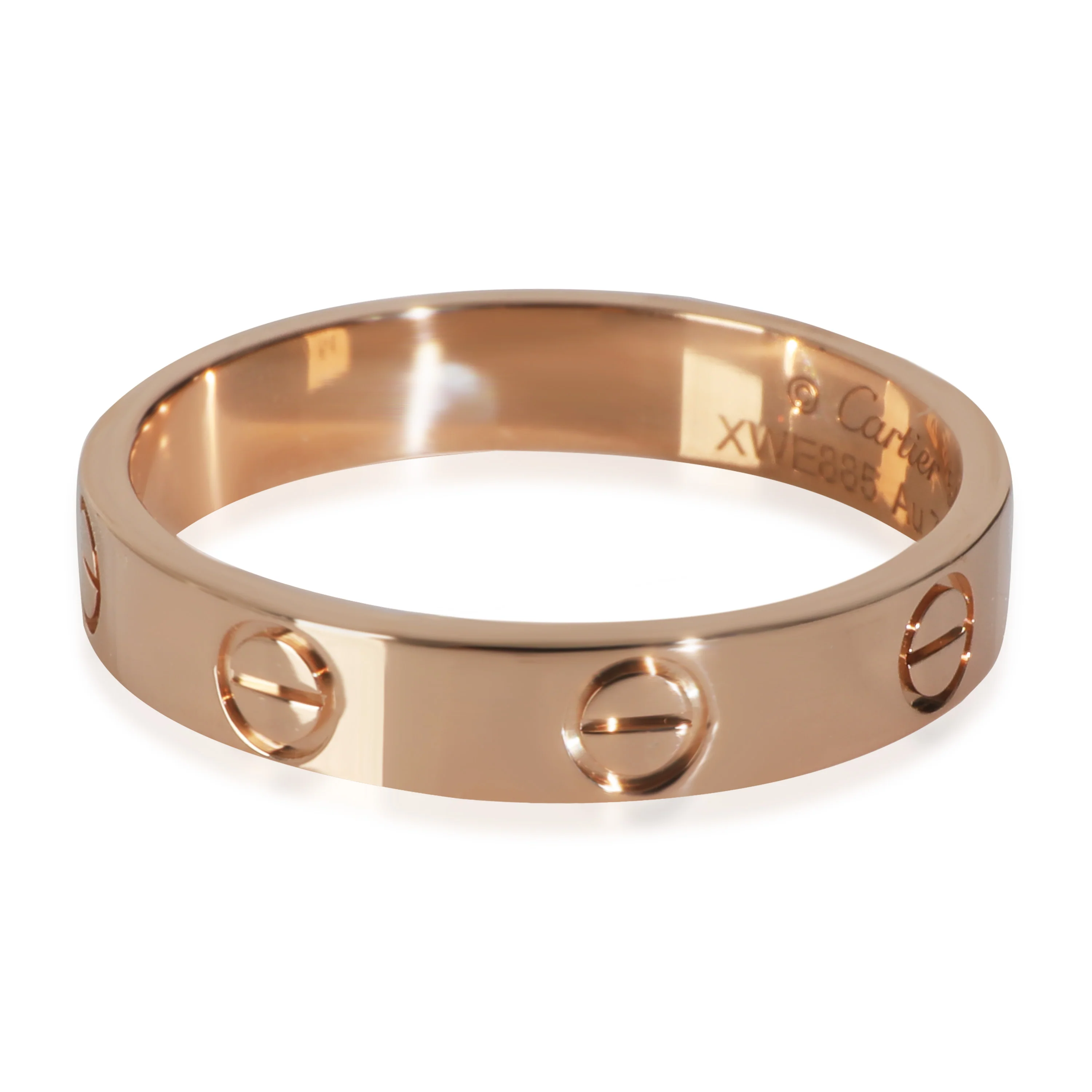Rose Gold Small Model Love Ring - Image 2