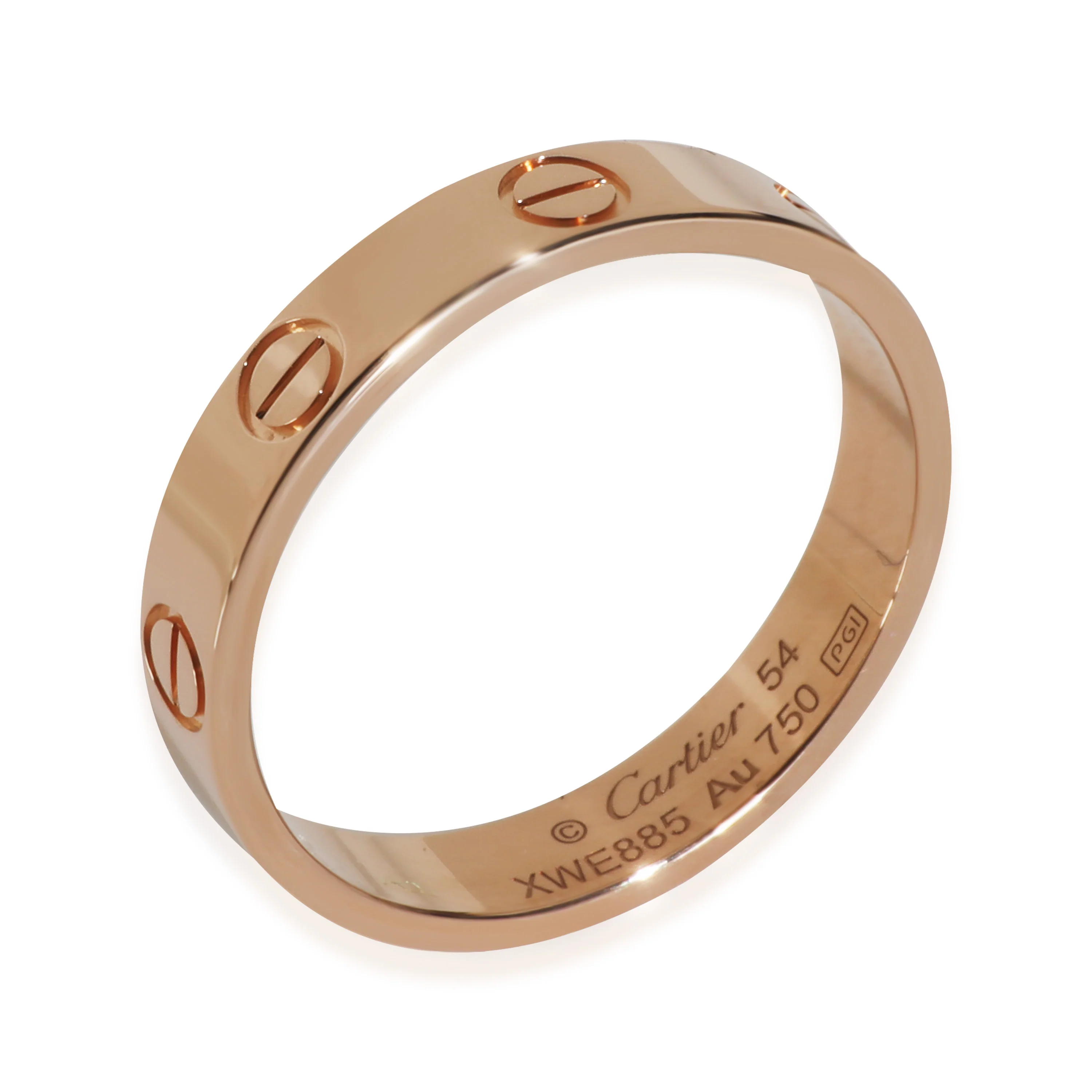Rose Gold Small Model Love Ring - Image 3