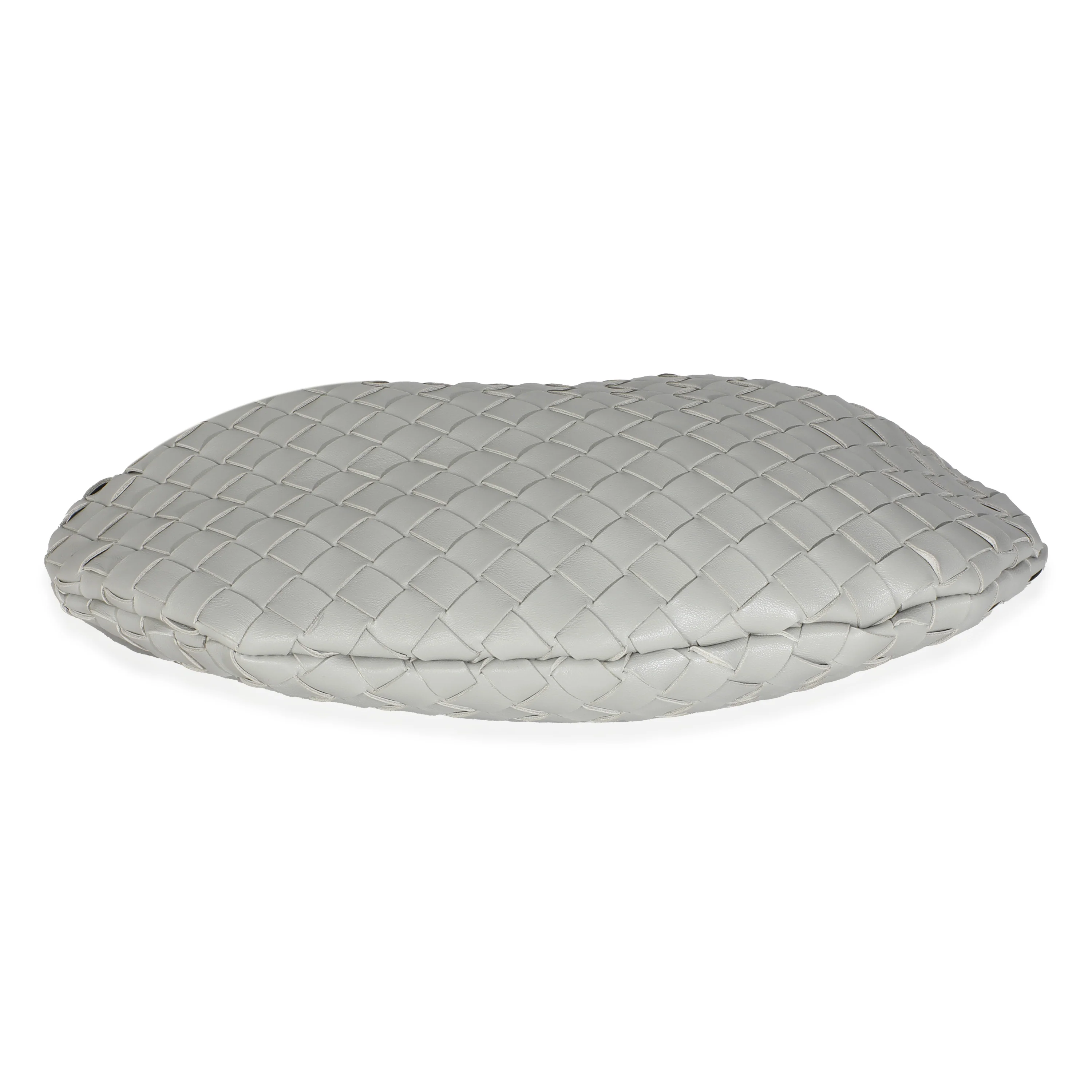 Agate Grey Nappa Intrecciato Sardine Bag - Image 5