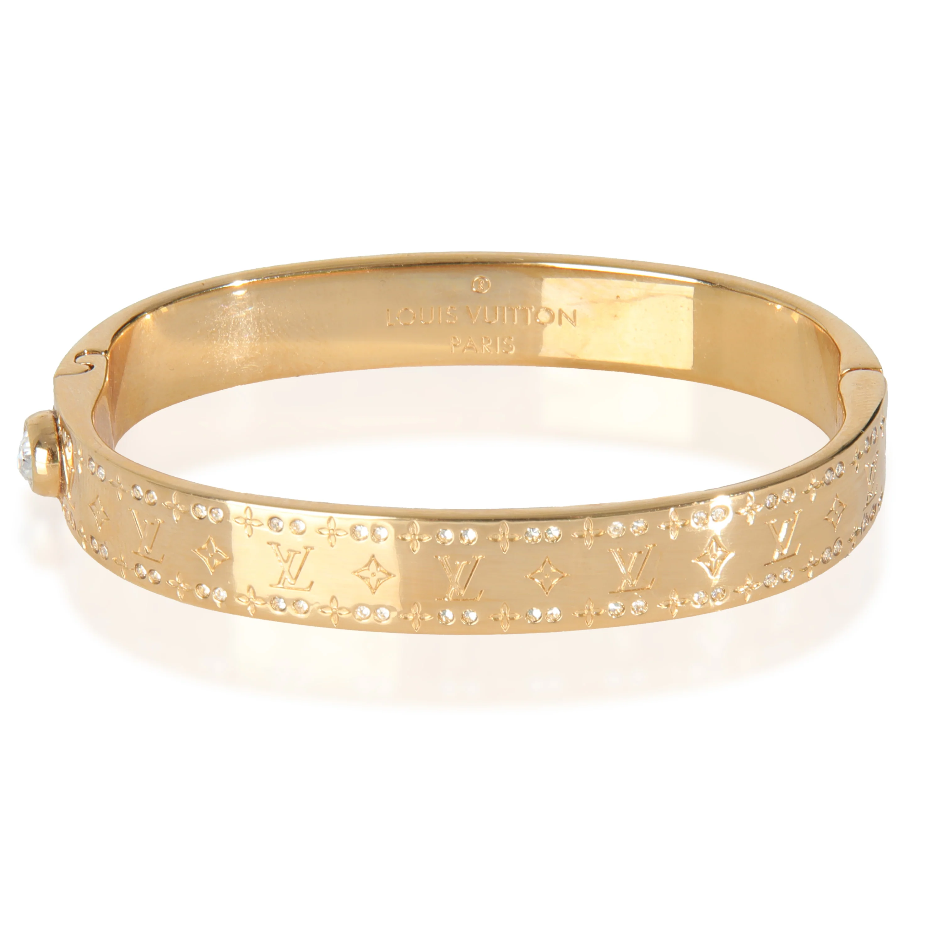 Gold-Plated  Nanogram Strass Bracelet