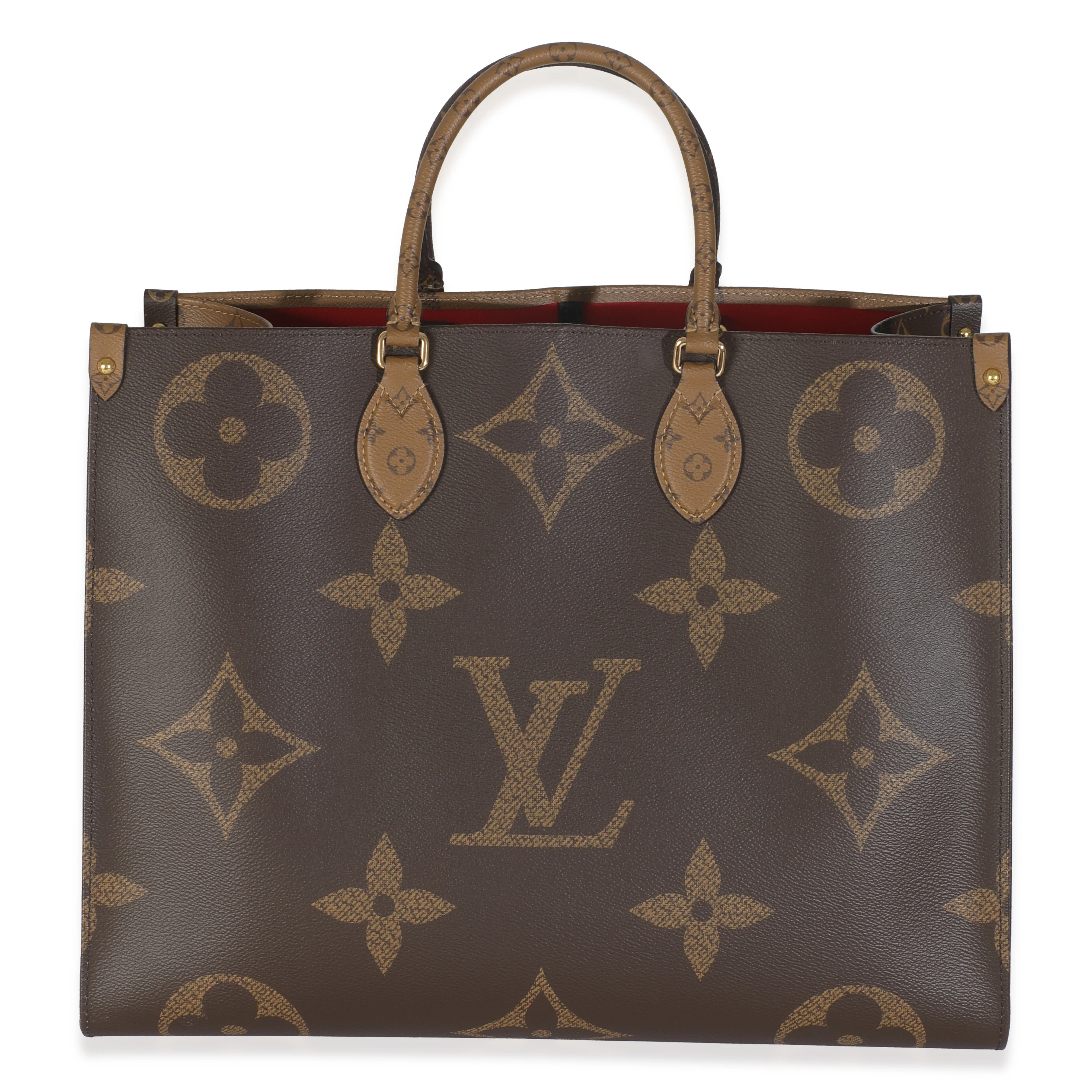 Monogram Reverse Canvas Onthego GM