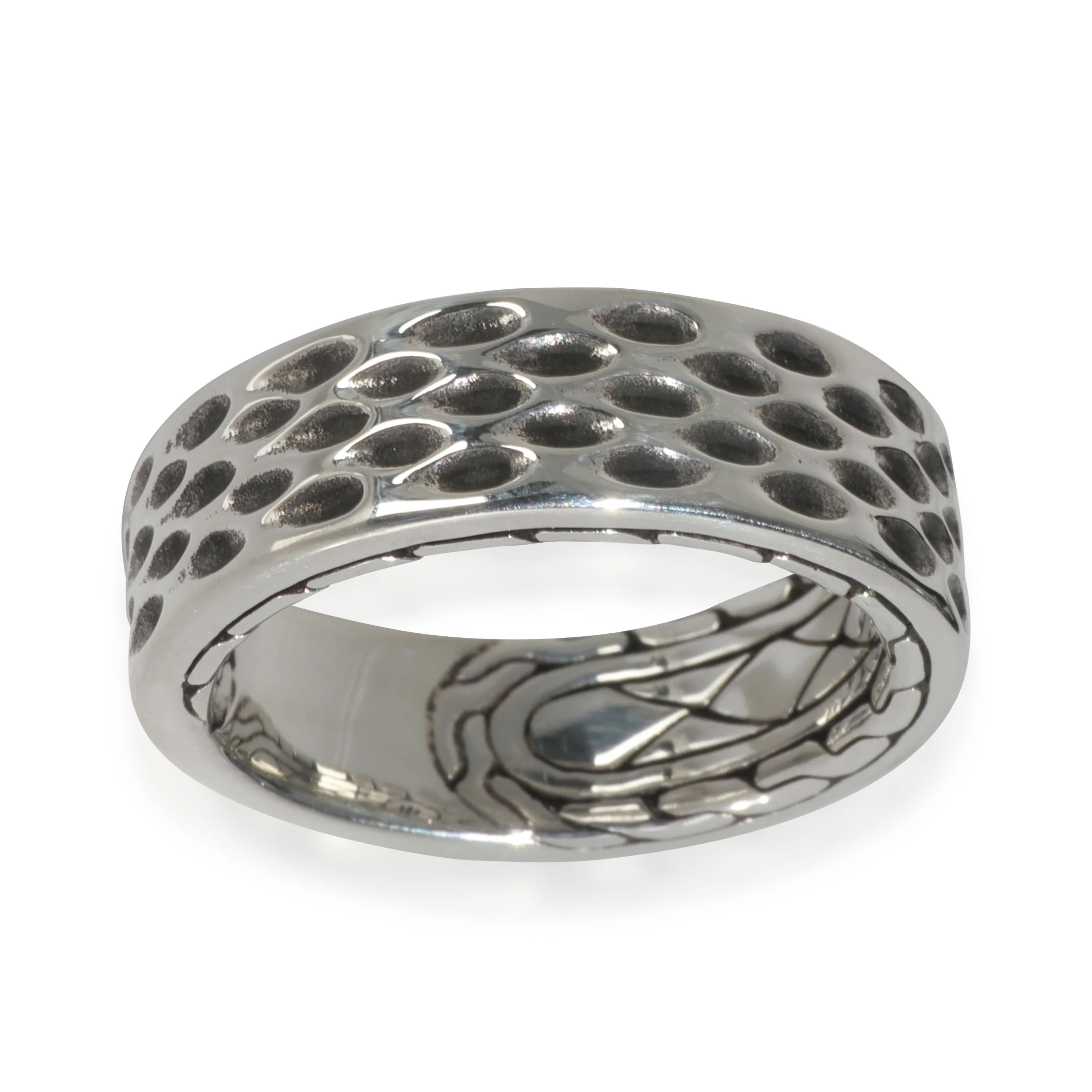 Sterling Silver Textured Band - Image 3