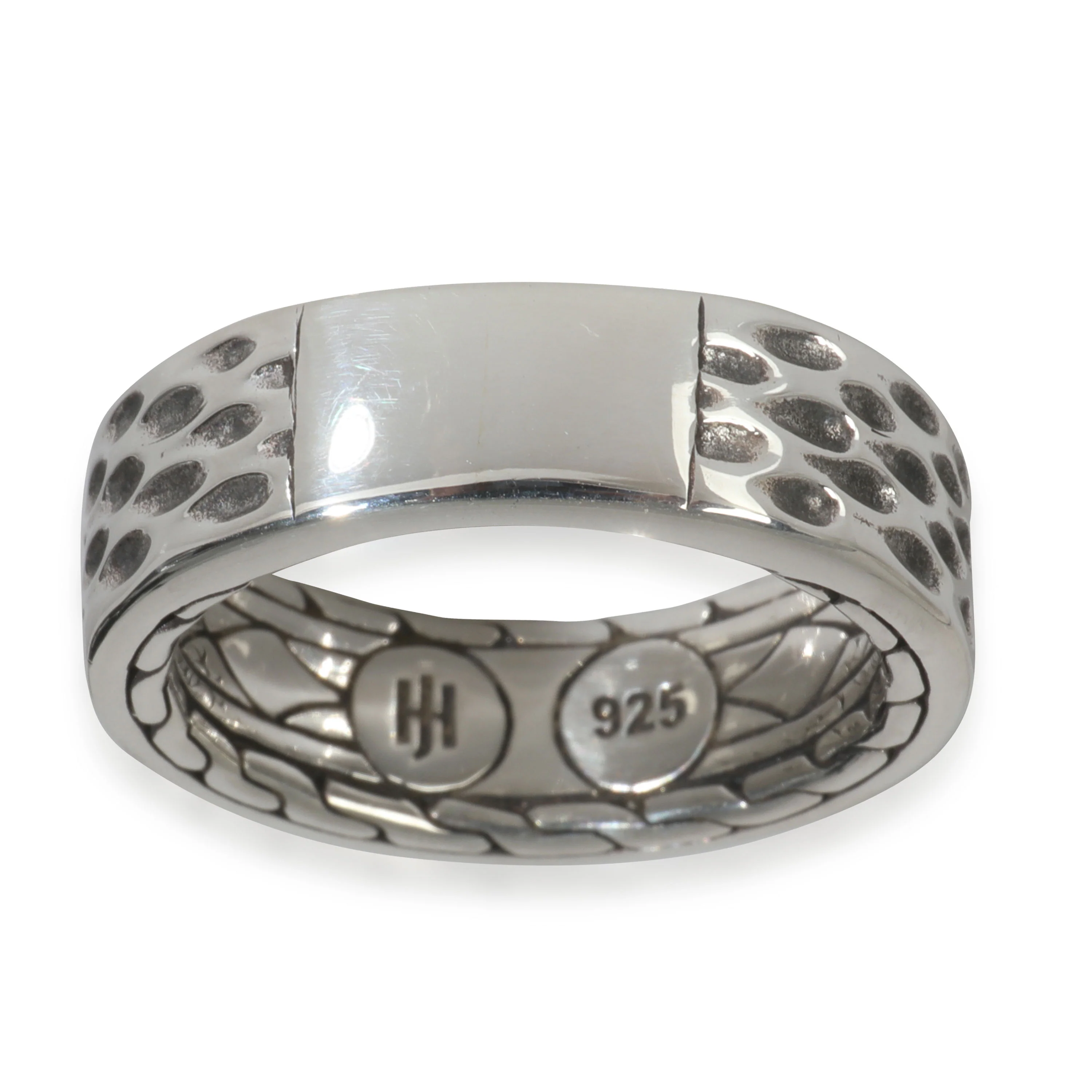 Sterling Silver Textured Band - Image 4