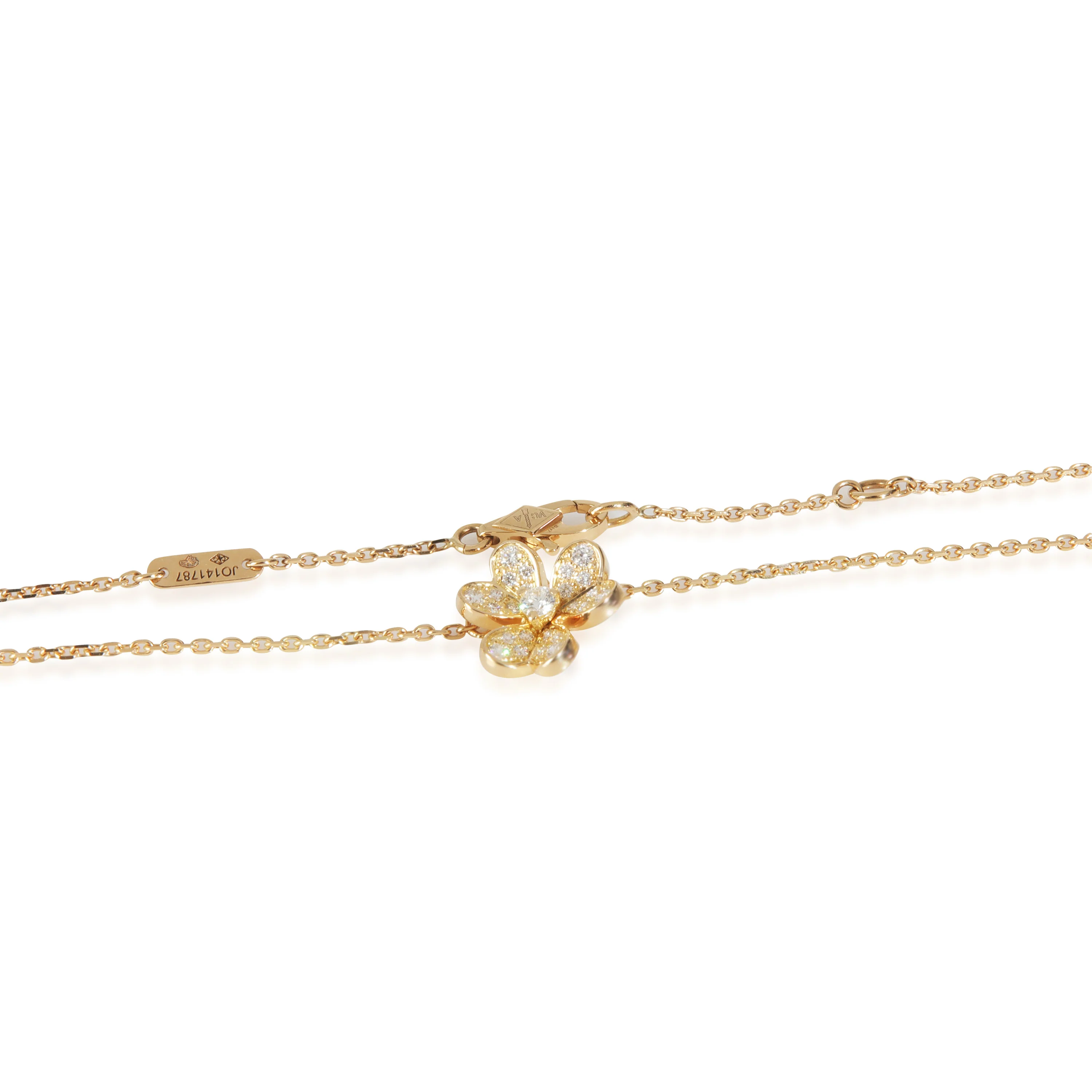 Yellow Gold Diamond Mini Model Frivole Pendant - Image 3