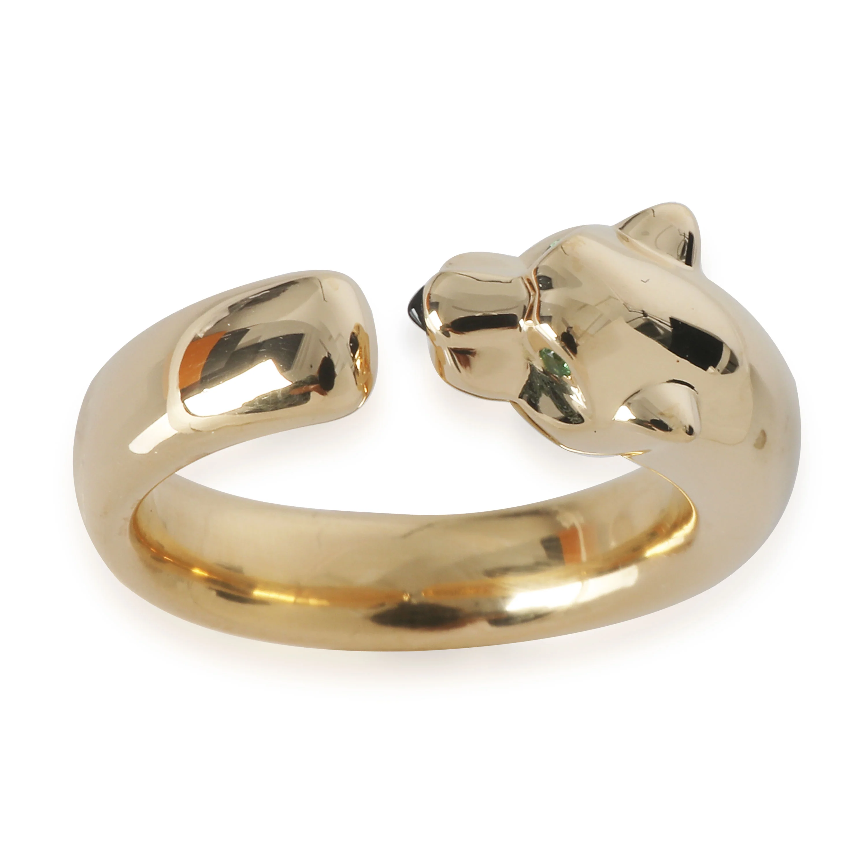 Yellow Gold Small Model Panthere de Cartier Ring - Image 6