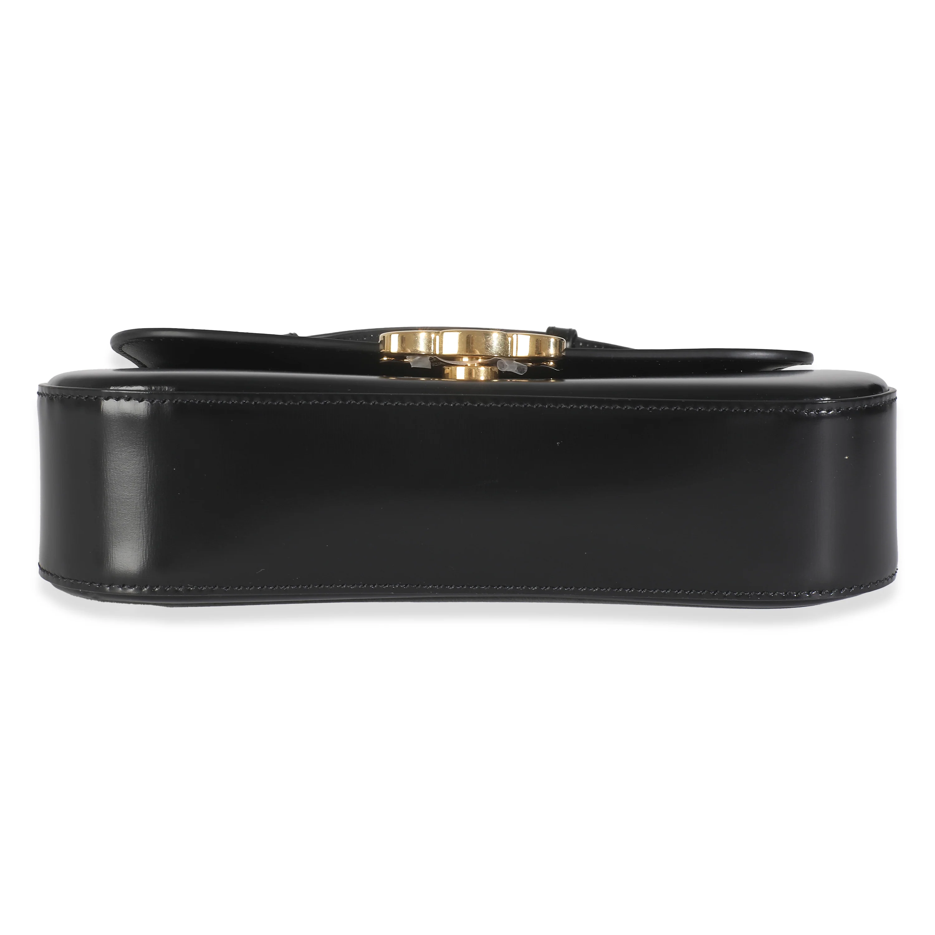 Black Smooth Calfskin Teen Lola Top Handle Bag - Image 5