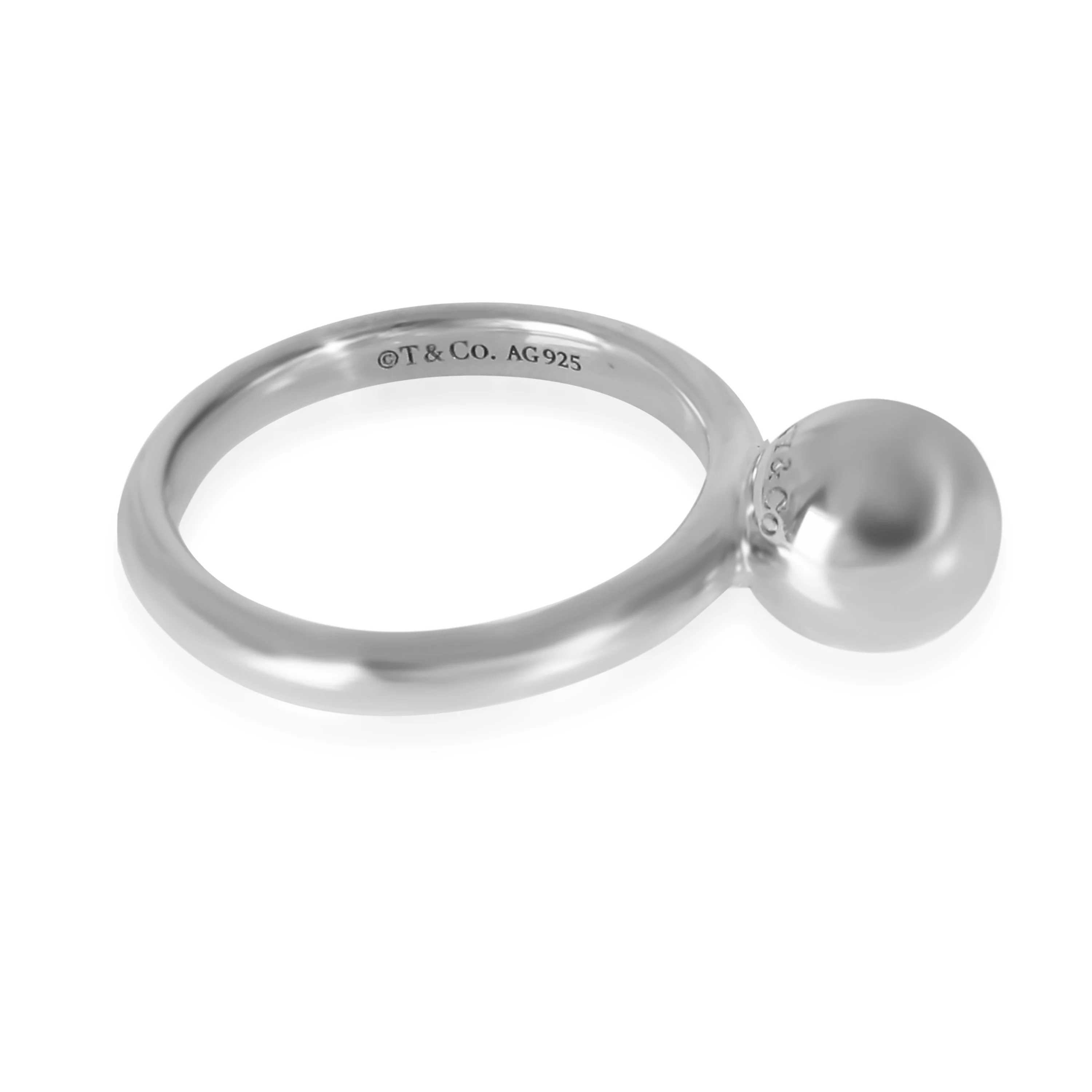Sterling Silver  8mm HardWear Ball Ring - Image 2