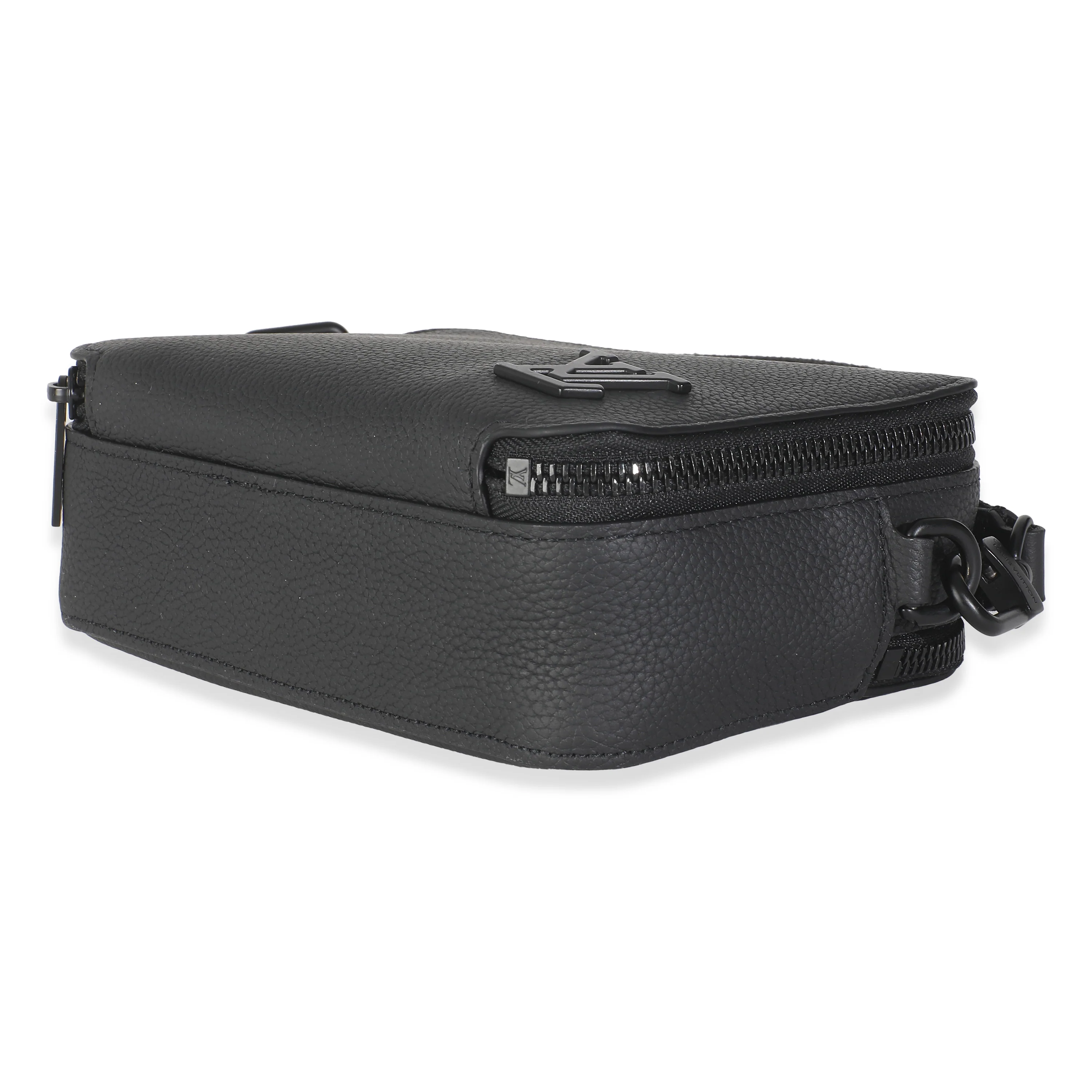 Black Taurillon Alpha Wearable Wallet - Image 7