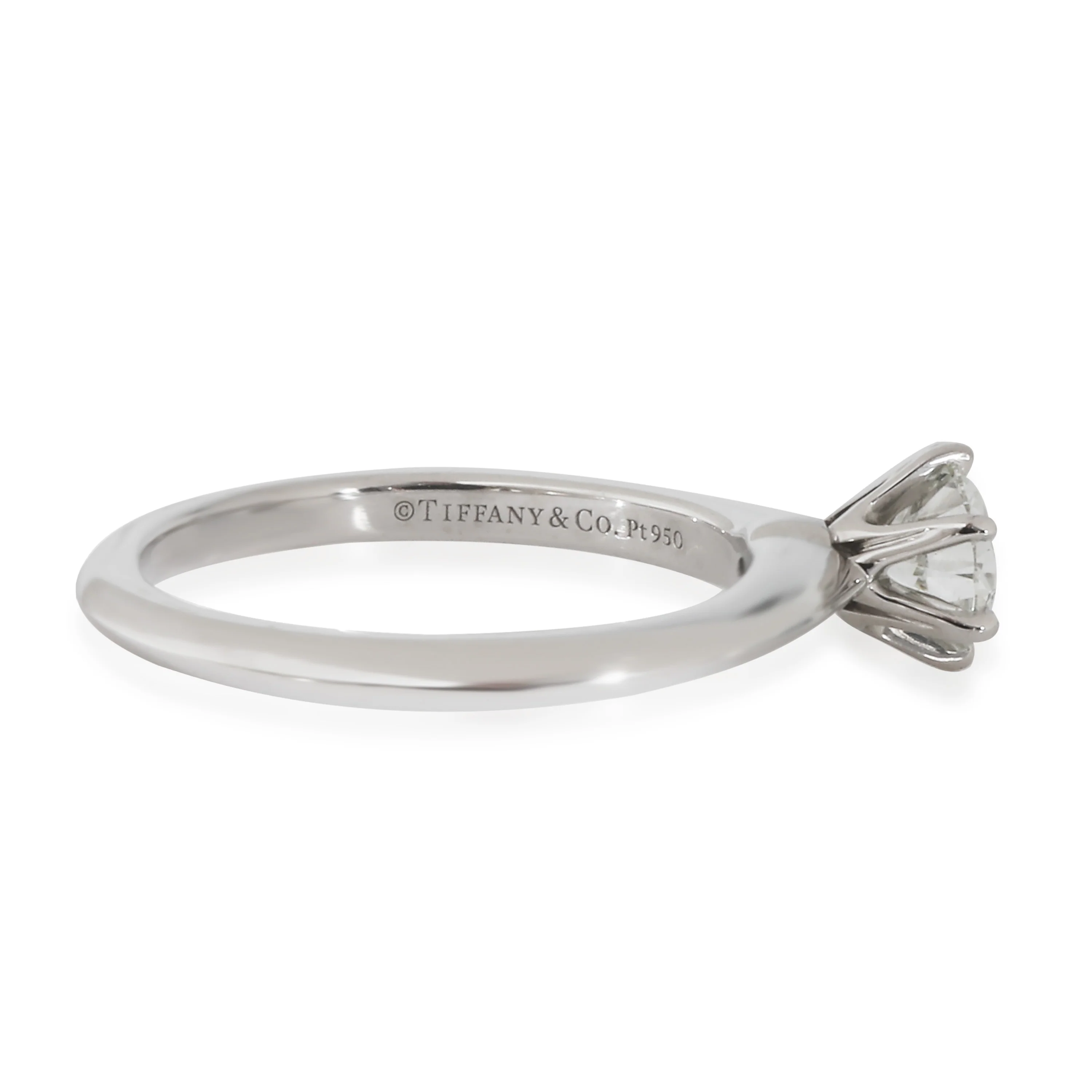 0.62 ct Round Brilliant Diamond Tiffany Solitaire Engagement Ring - Image 2