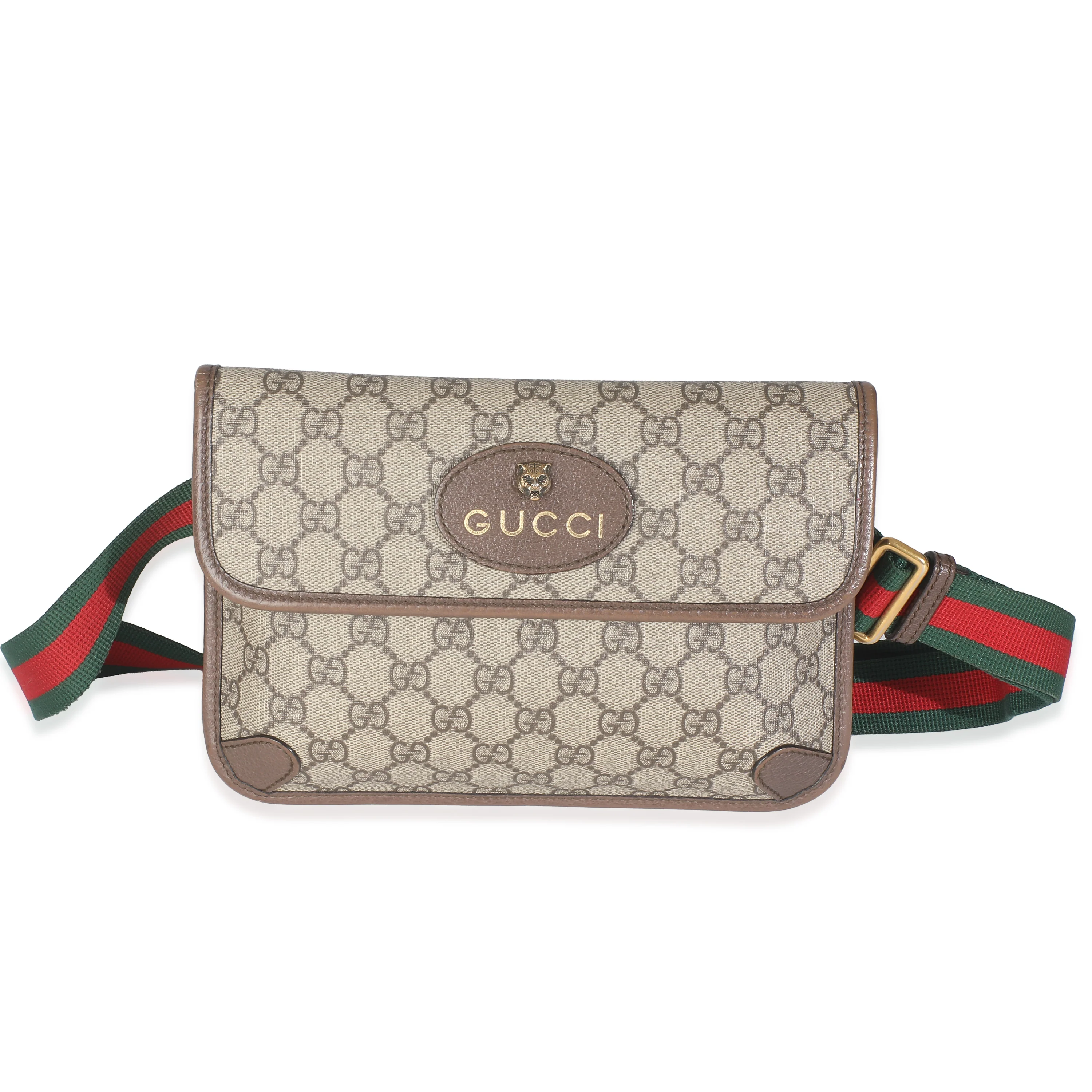 Brown GG Supreme Canvas Neo Vintage Belt Bag