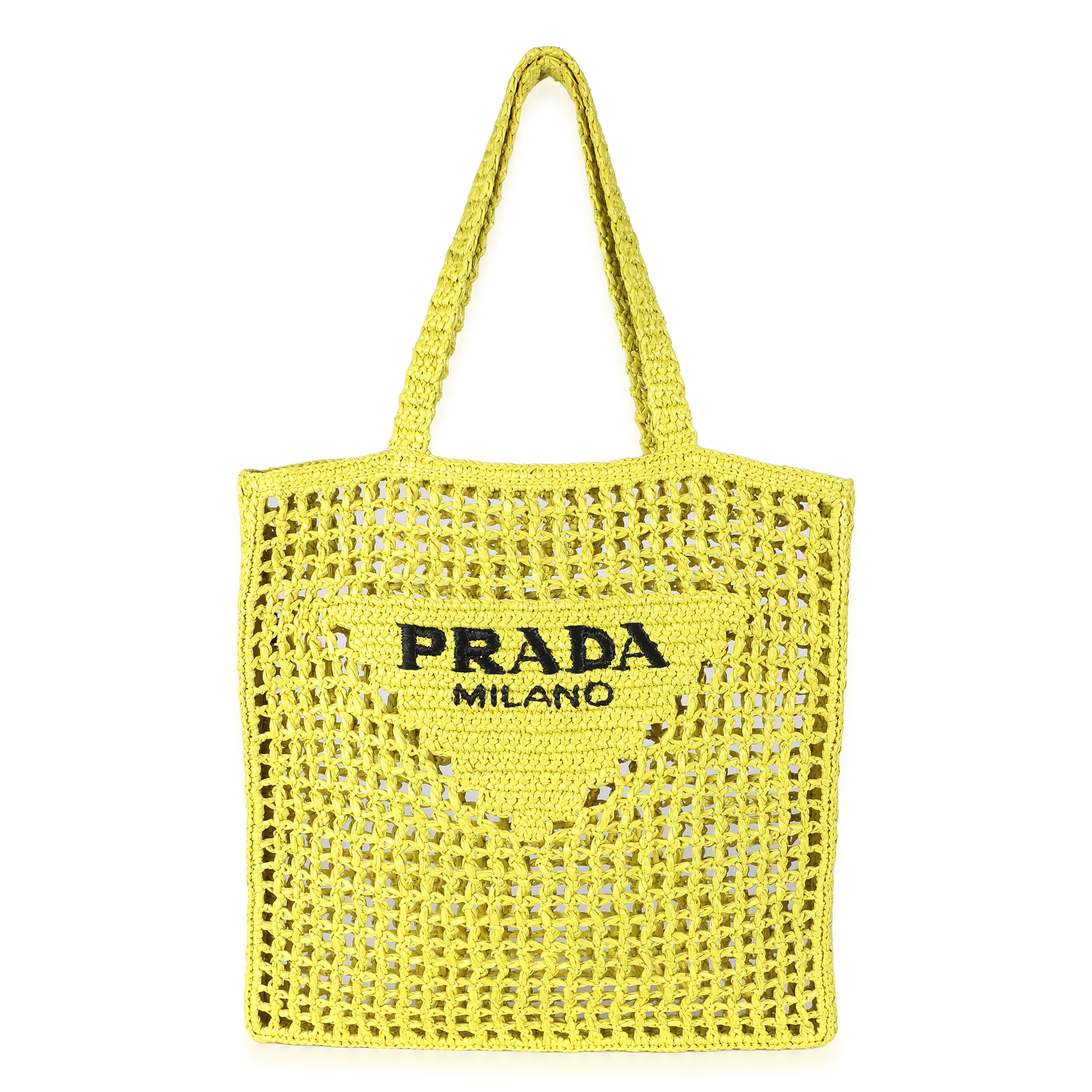 Grass Crochet Raffia Tote