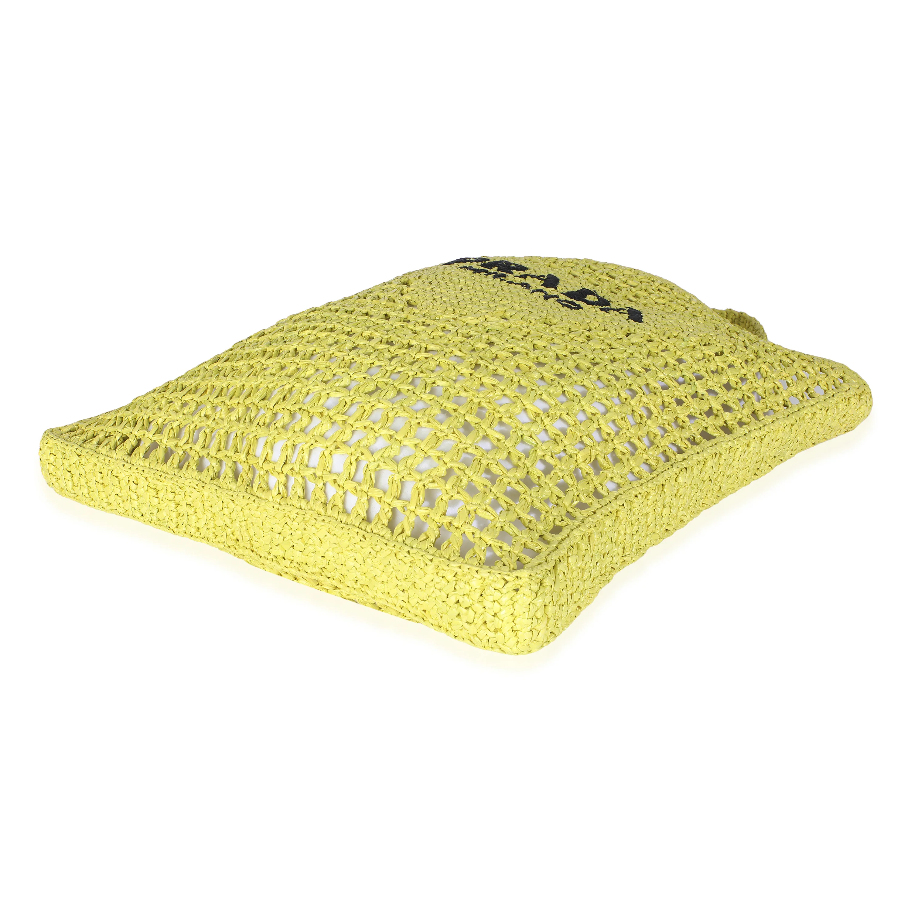 Grass Crochet Raffia Tote - Image 7