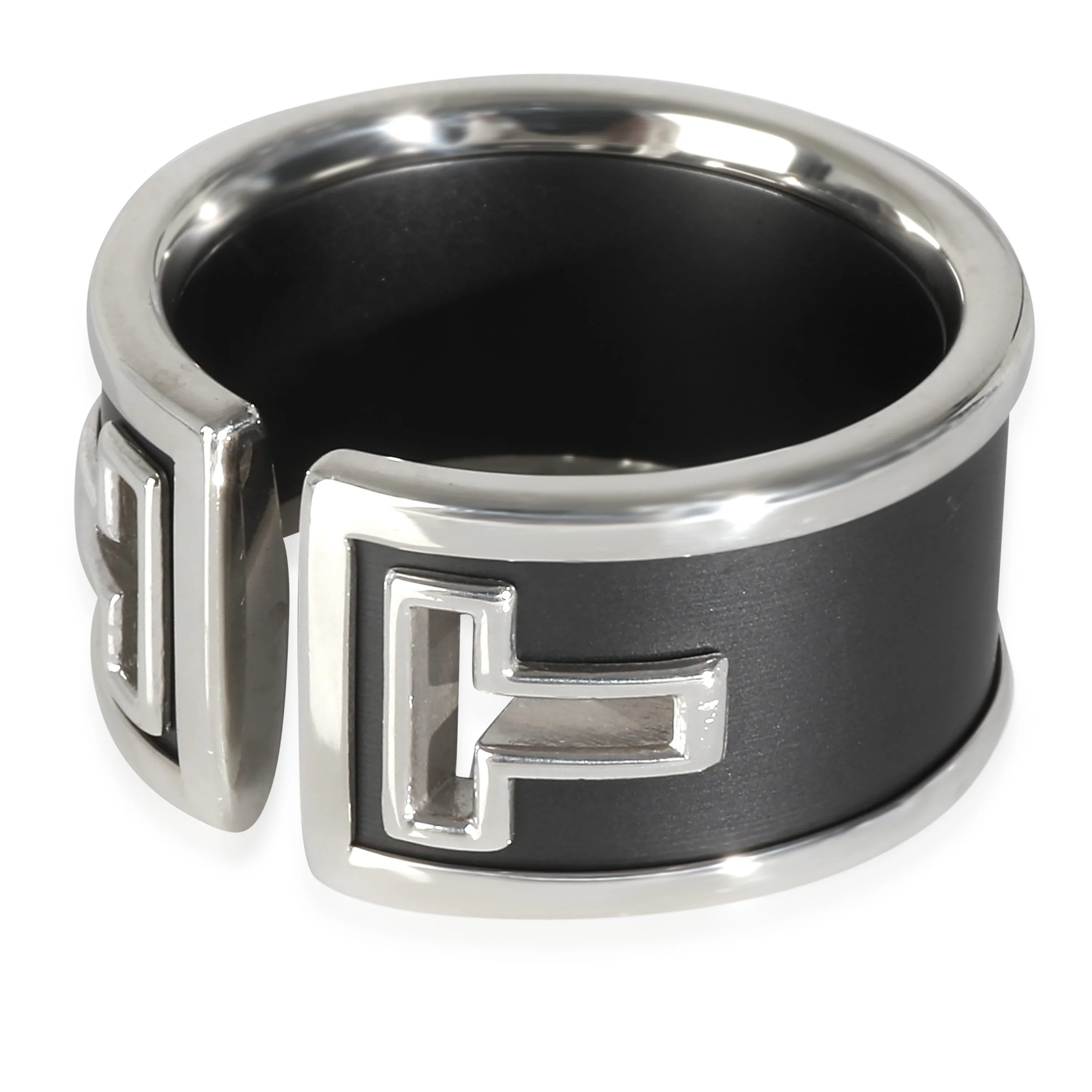 Sterling Silver T Cut Out Ring - Image 2