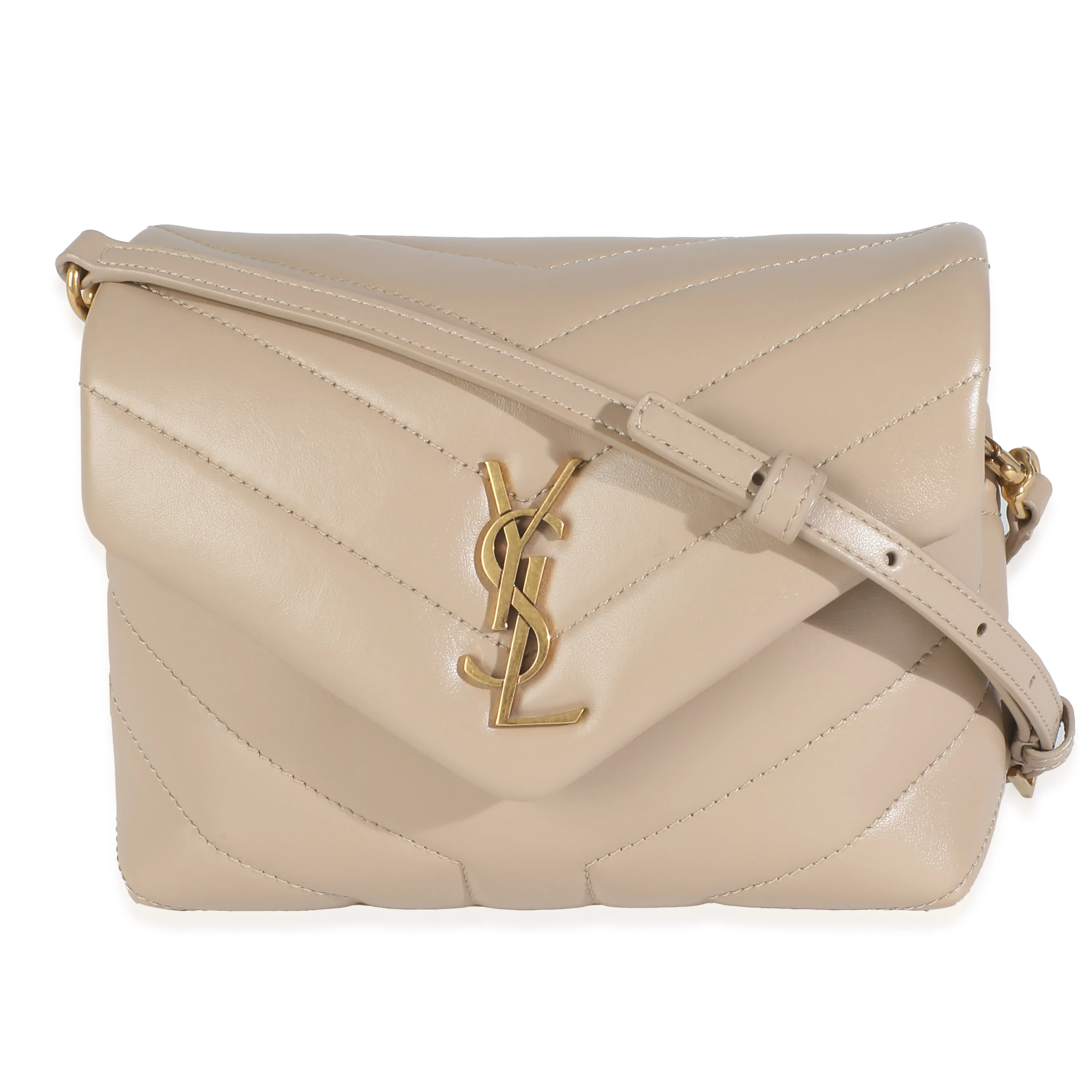 Beige Calfskin Toy Loulou