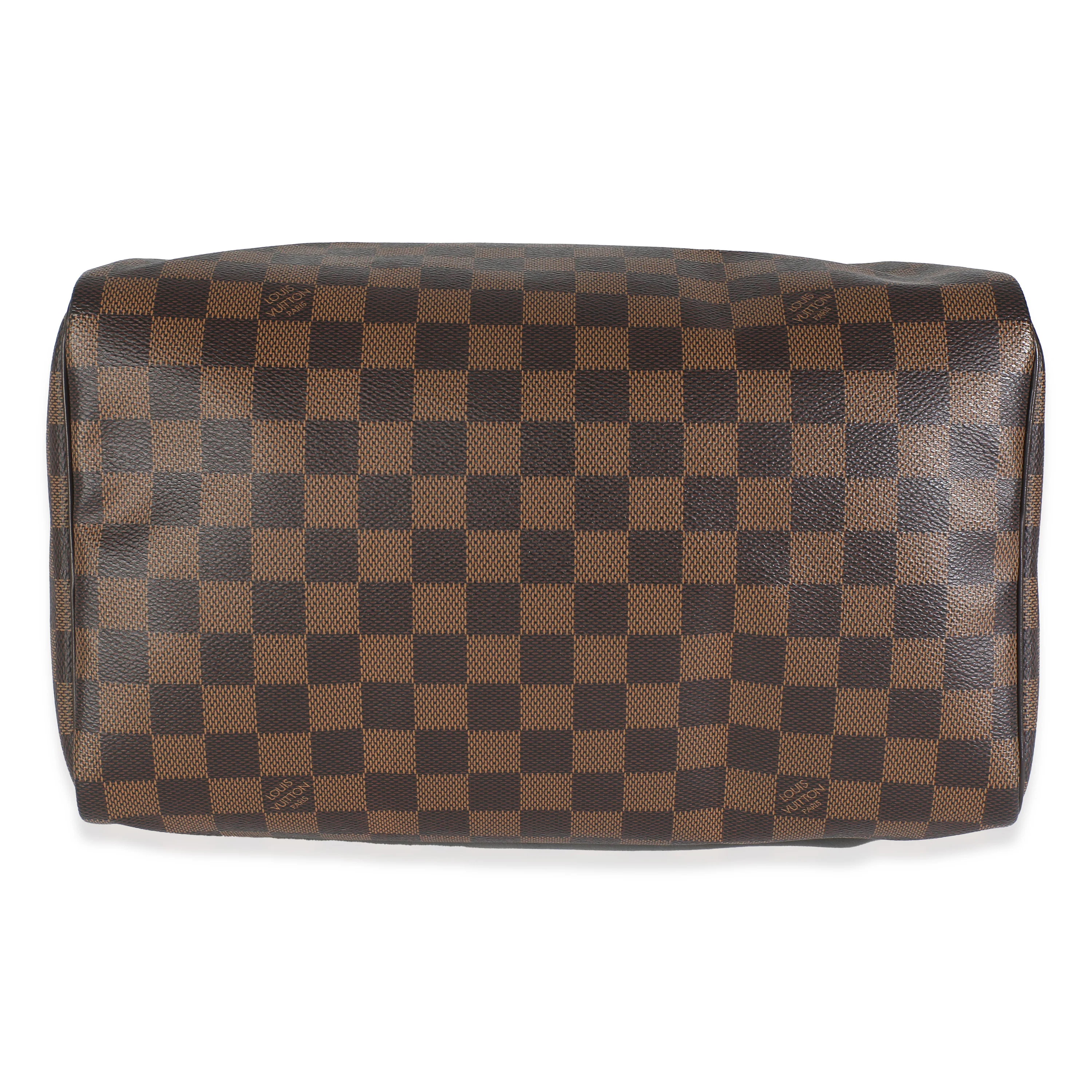 Damier Ebene Canvas Speedy 30 - Image 5