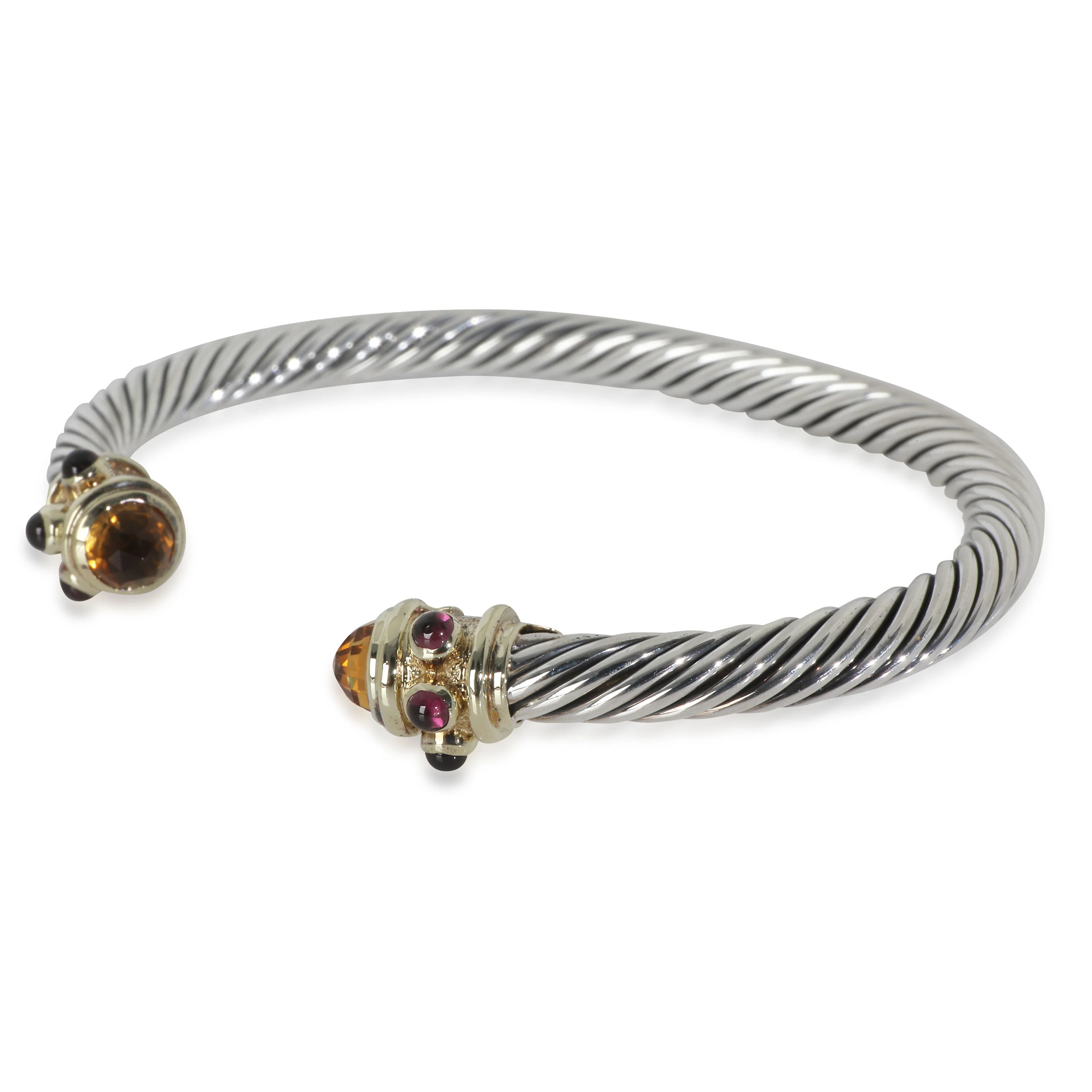 Yellow Gold & Sterling Silver Renaissance Bracelet - Image 2