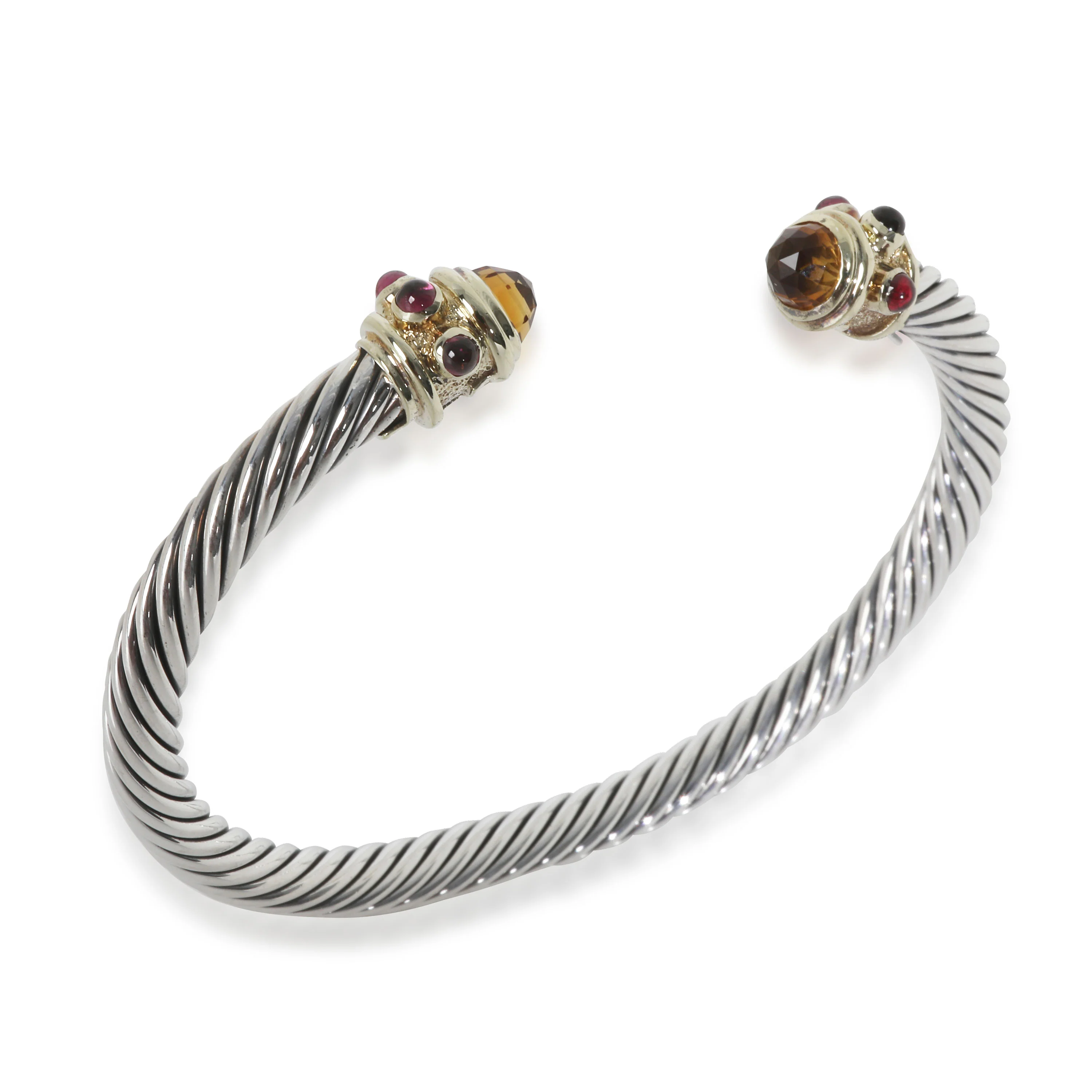 Yellow Gold & Sterling Silver Renaissance Bracelet - Image 3