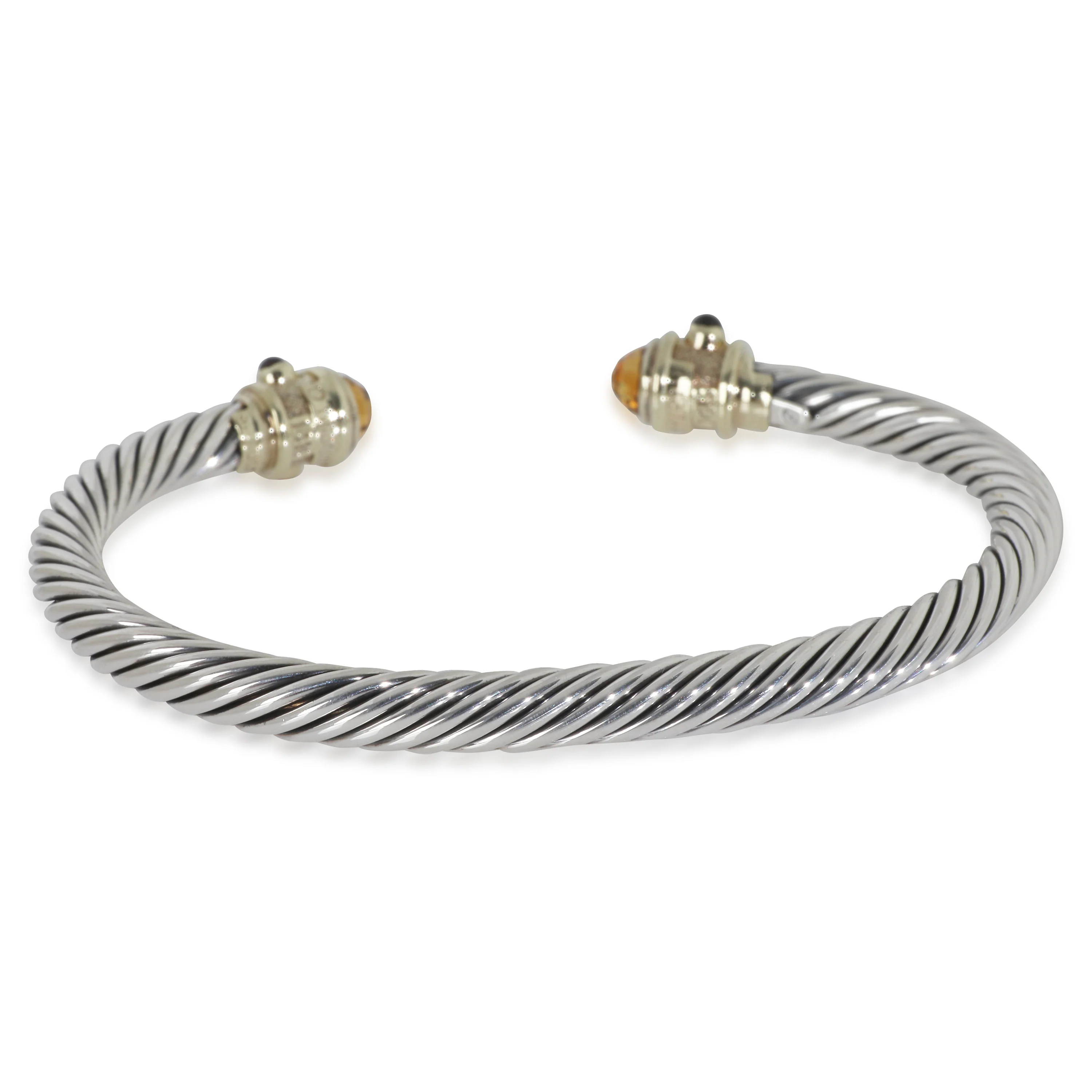 Yellow Gold & Sterling Silver Renaissance Bracelet - Image 4