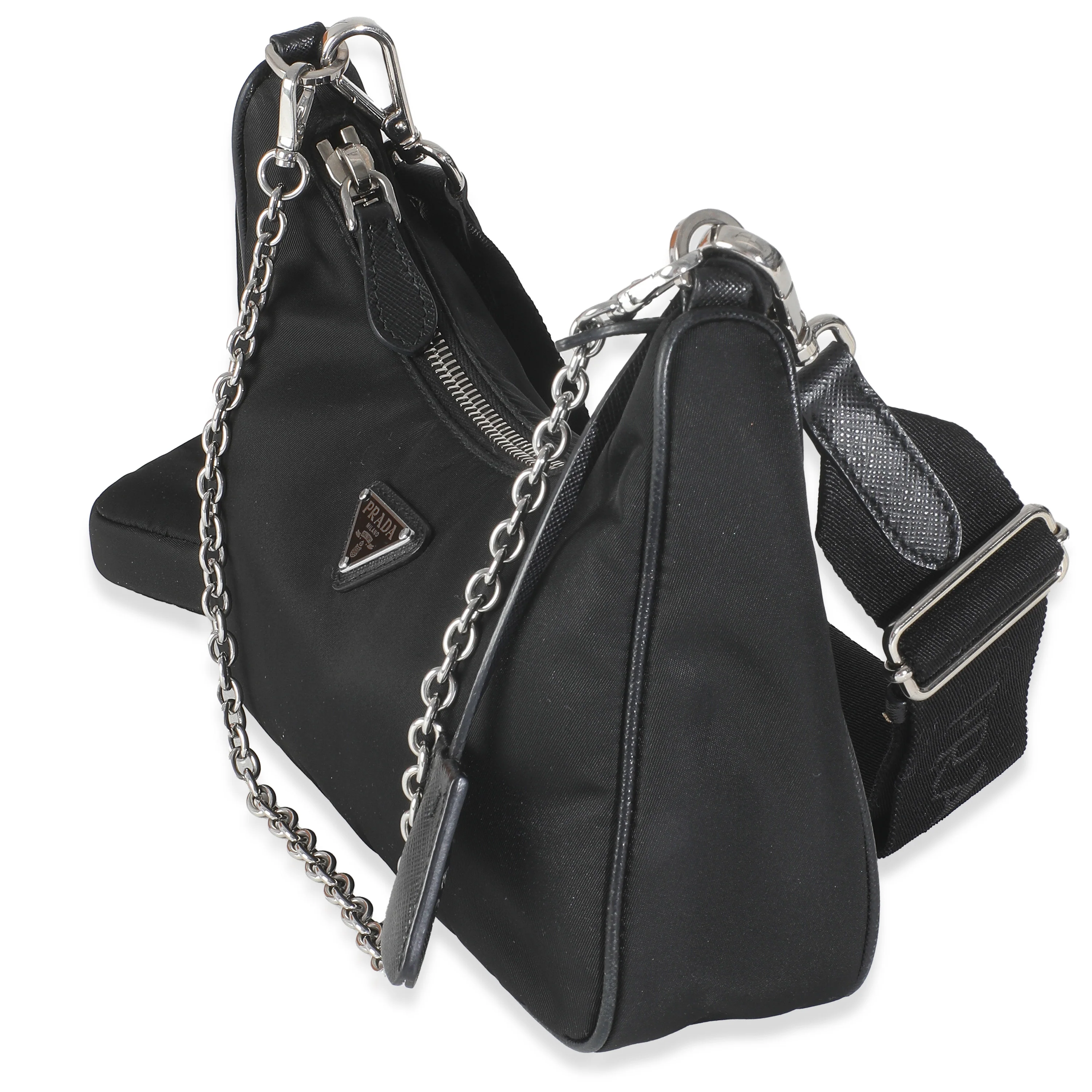 Black Re-Nylon Re-Edition 2005 Bag - Image 2