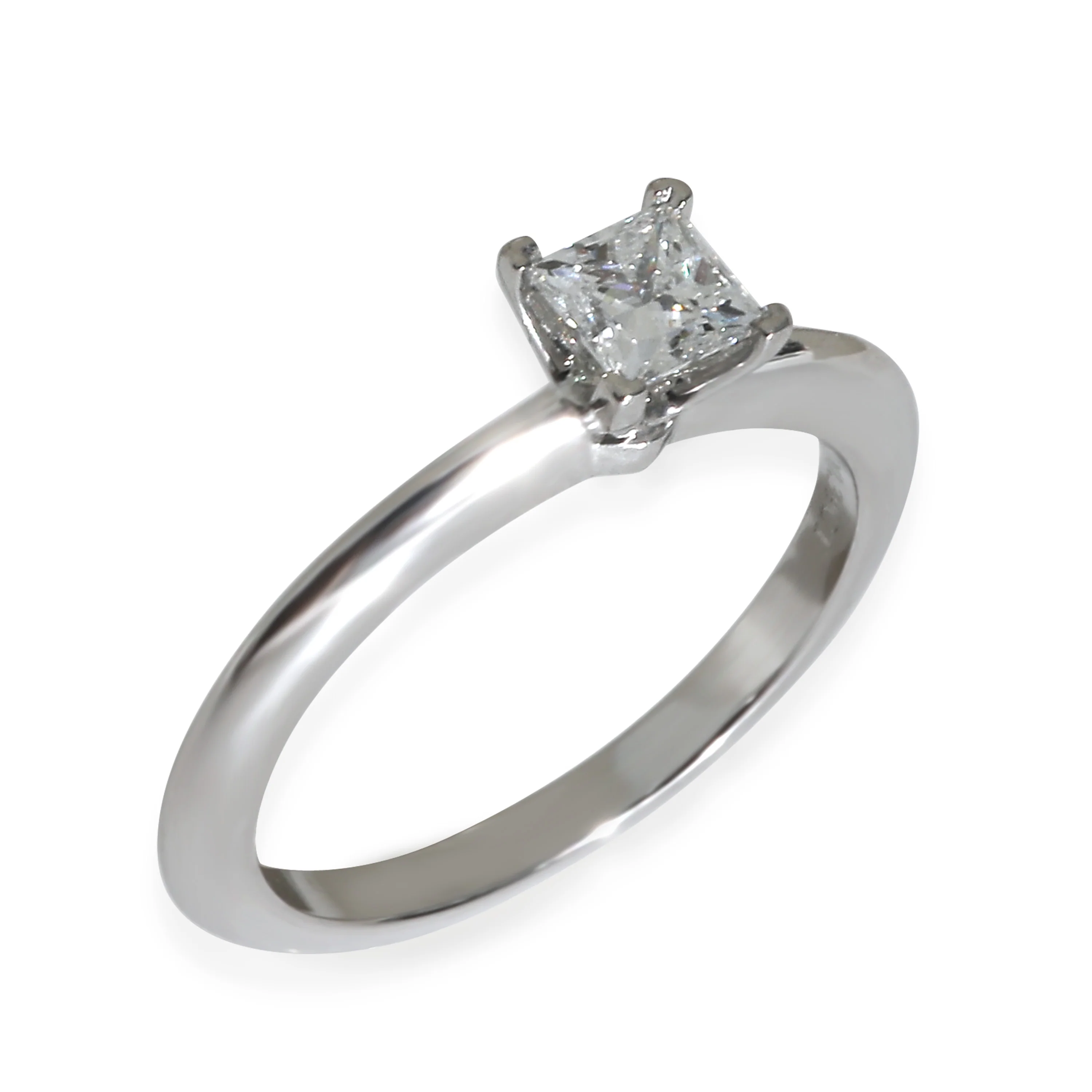 0.39 ct Princess Diamond Engagement Ring - Image 3