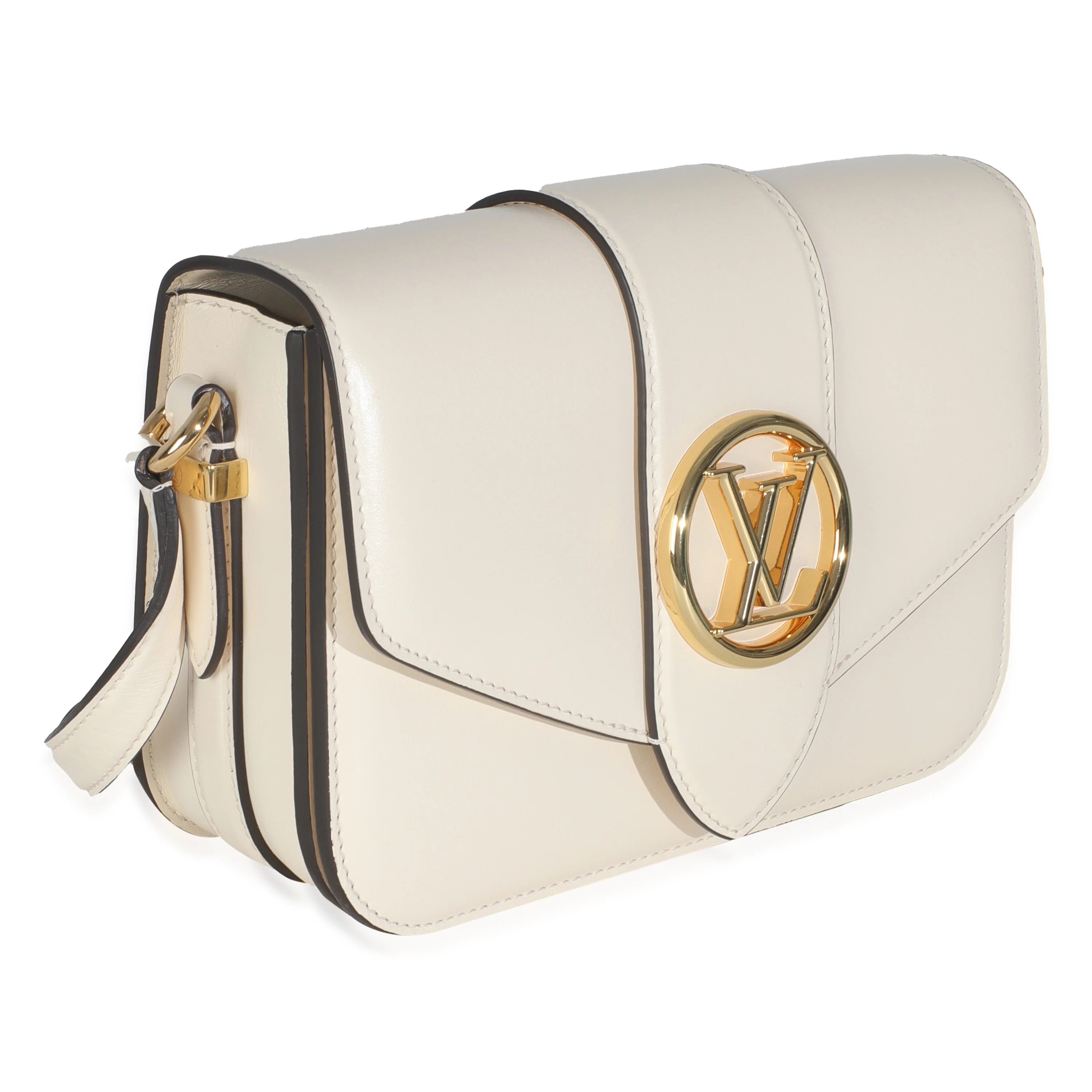 Cream Smooth Calfskin LV Pont 9 - Image 3