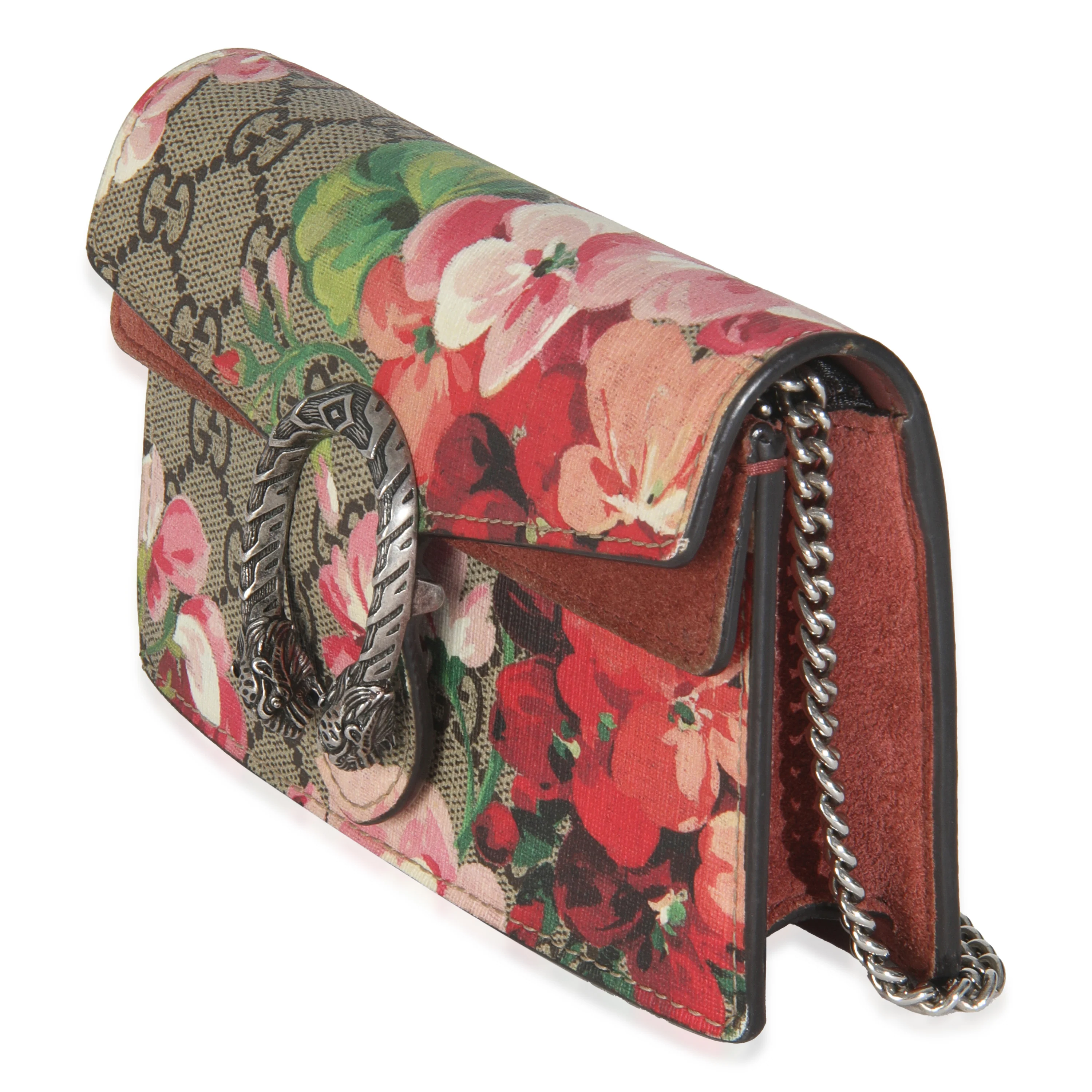 Beige GG Supreme Canvas Blooms Super Mini Dionysus - Image 2