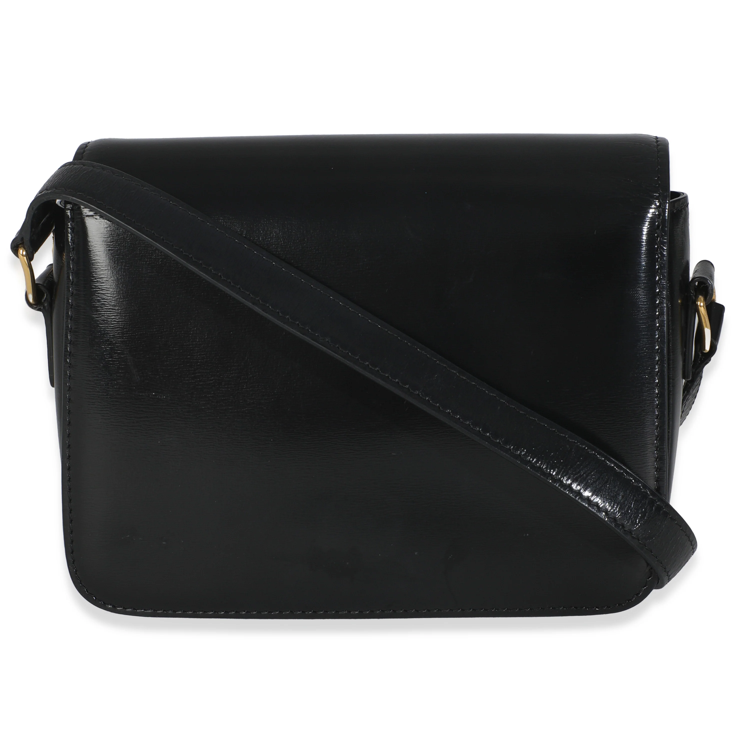Black Shiny Calfskin Teen Triomphe - Image 4