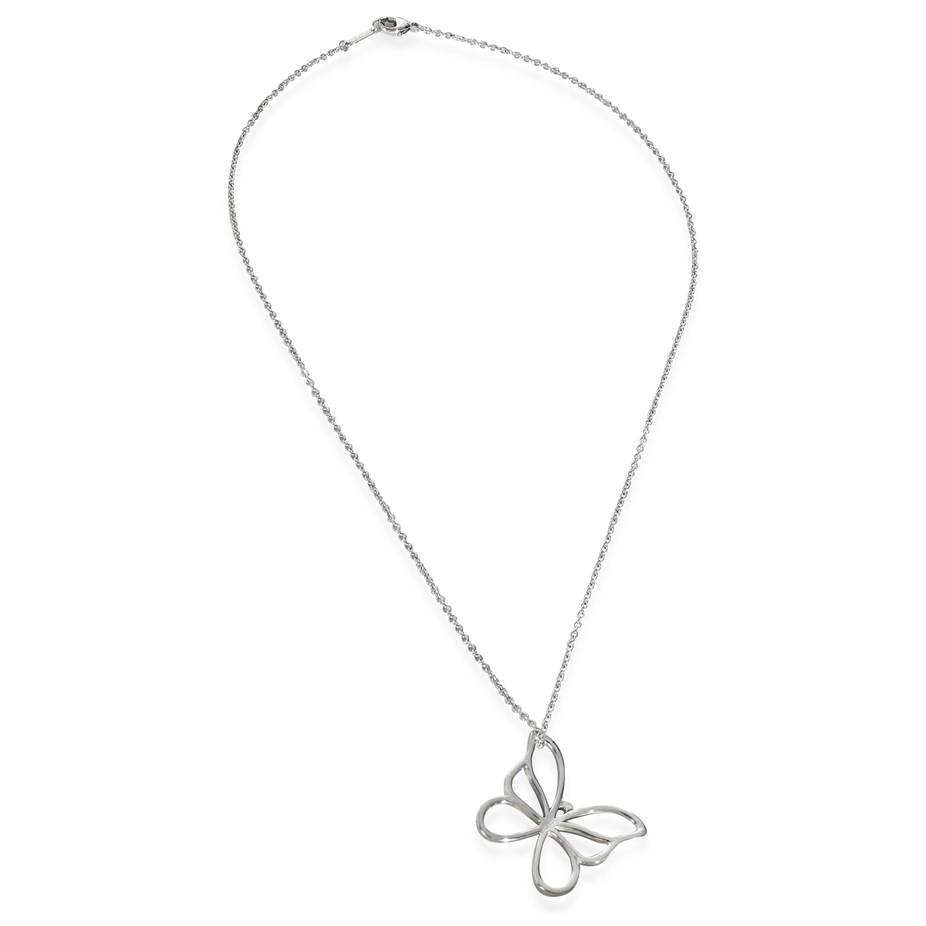 Sterling Silver  Butterfly Pendant - Image 2