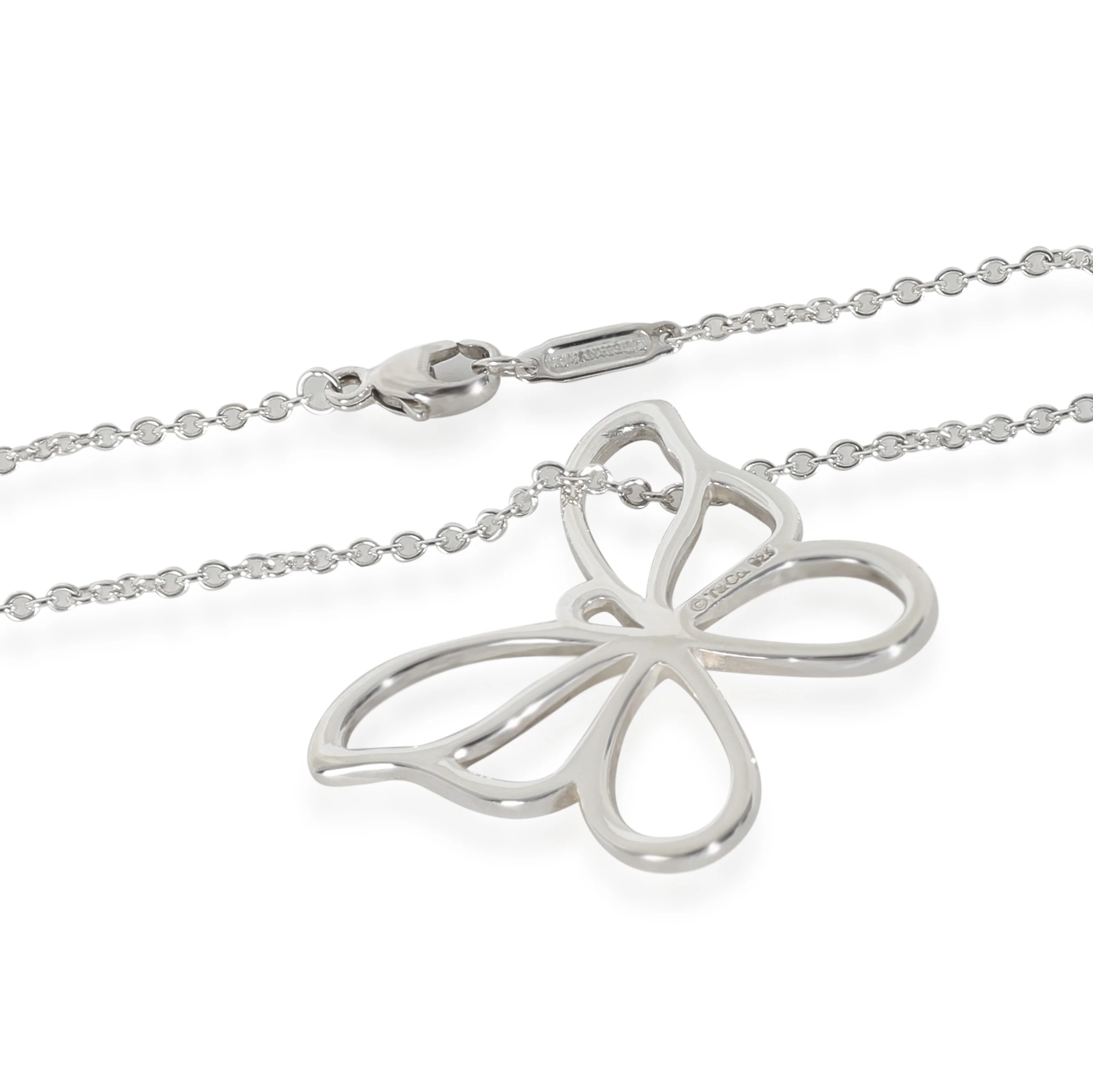 Sterling Silver  Butterfly Pendant - Image 3