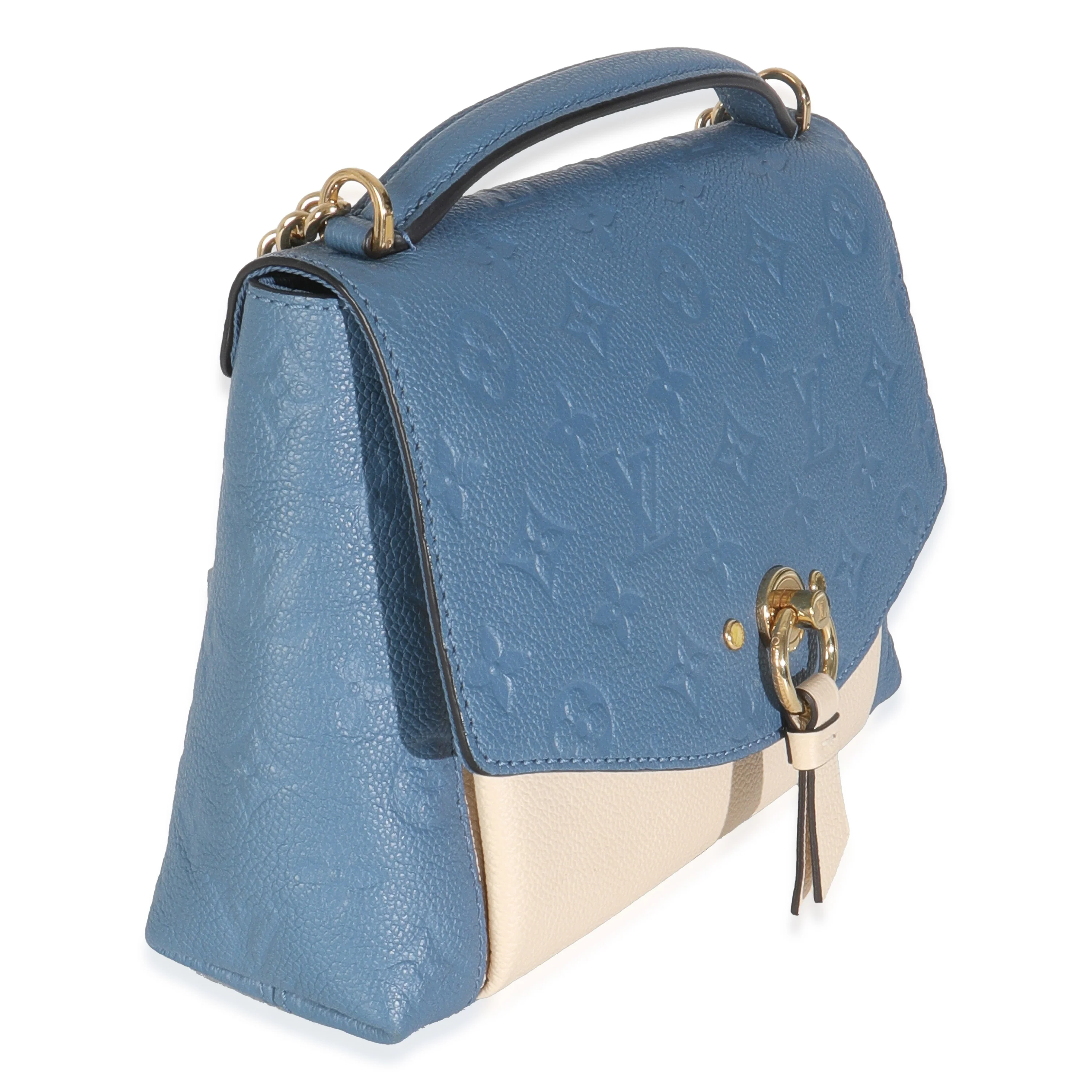 Denim Creme Monogram Empreinte Blanche BB - Image 3