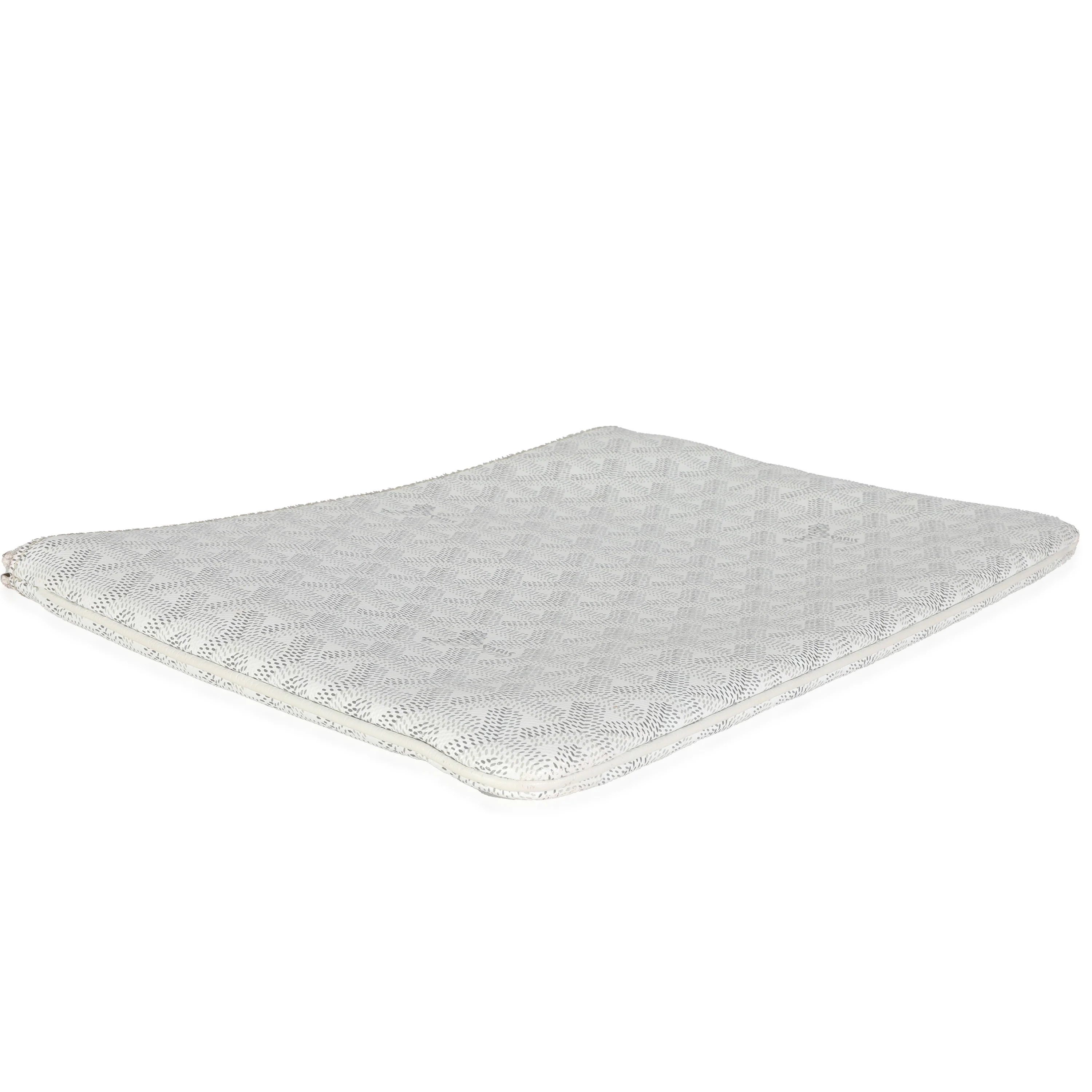 White Goyardine Canvas Senat MM - Image 6