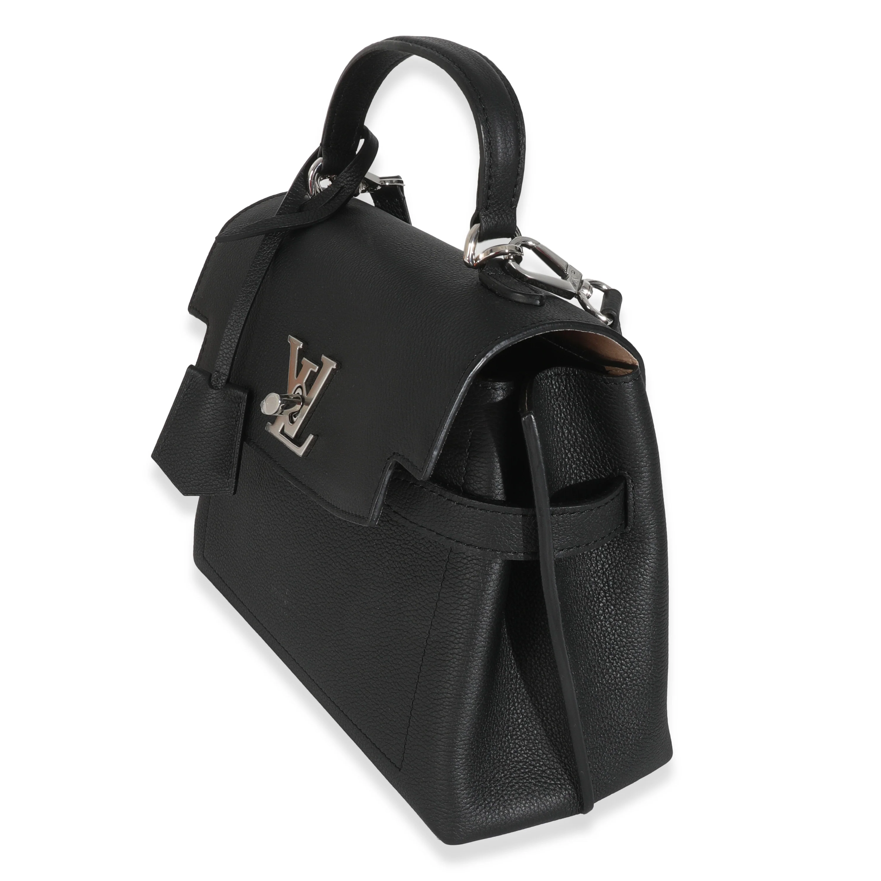 Black Calfskin Lockme Ever BB - Image 2